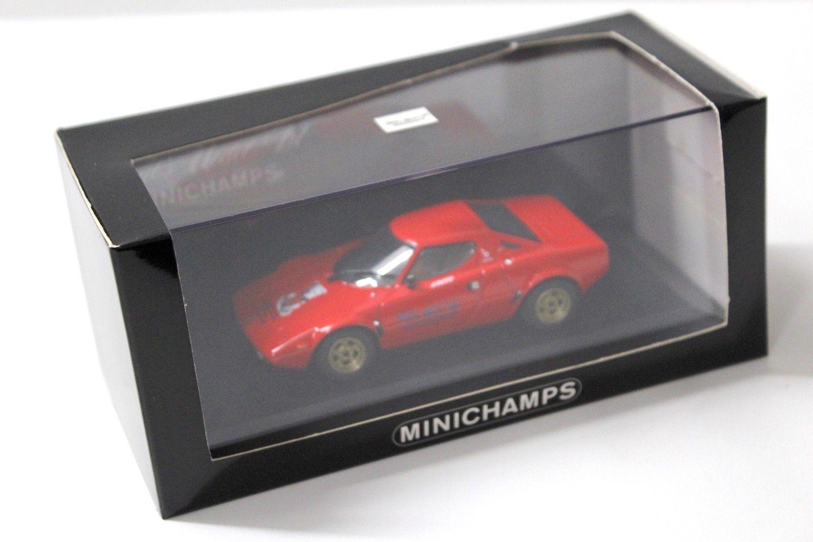 1:43 Minichamps Lancia Stratos HF "Spielwarenmesse TOY FAIR 2000" red