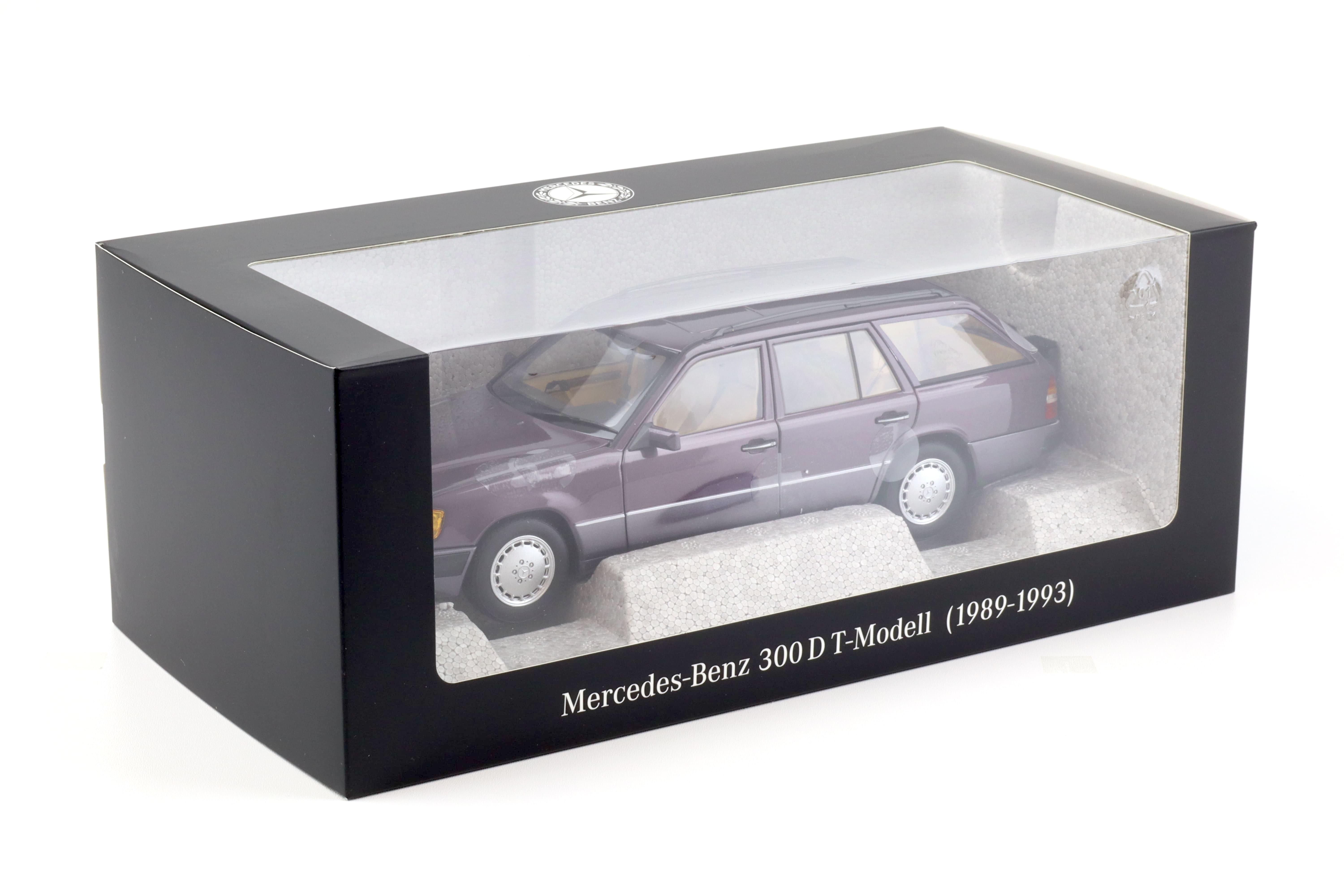 1:18 Norev Mercedes 300 D T-Modell Estate S124 E-Class bornite metallic DEALER VERSION