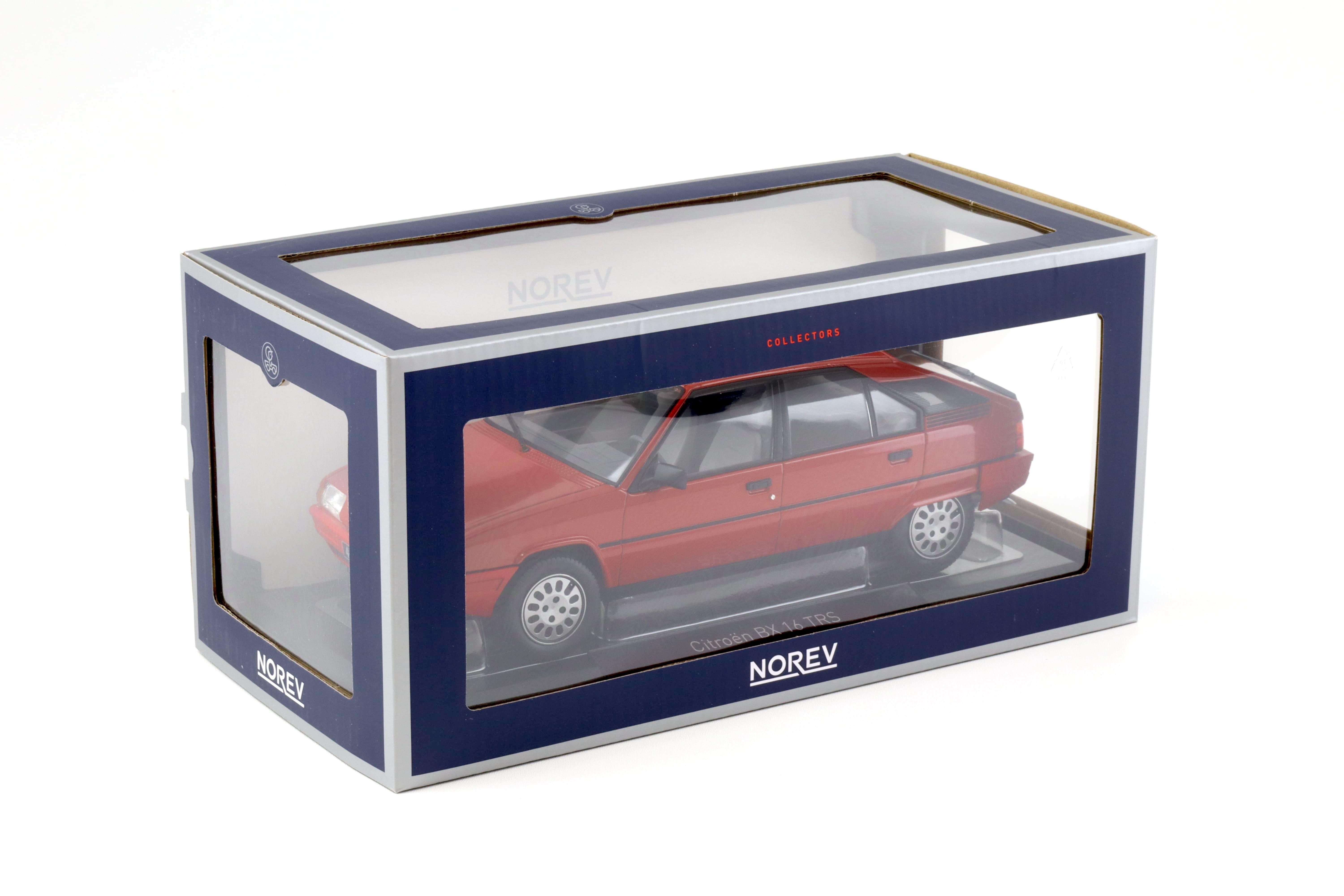 1:18 Norev Citroen BX 16 TRS 1983 Vallelunga red