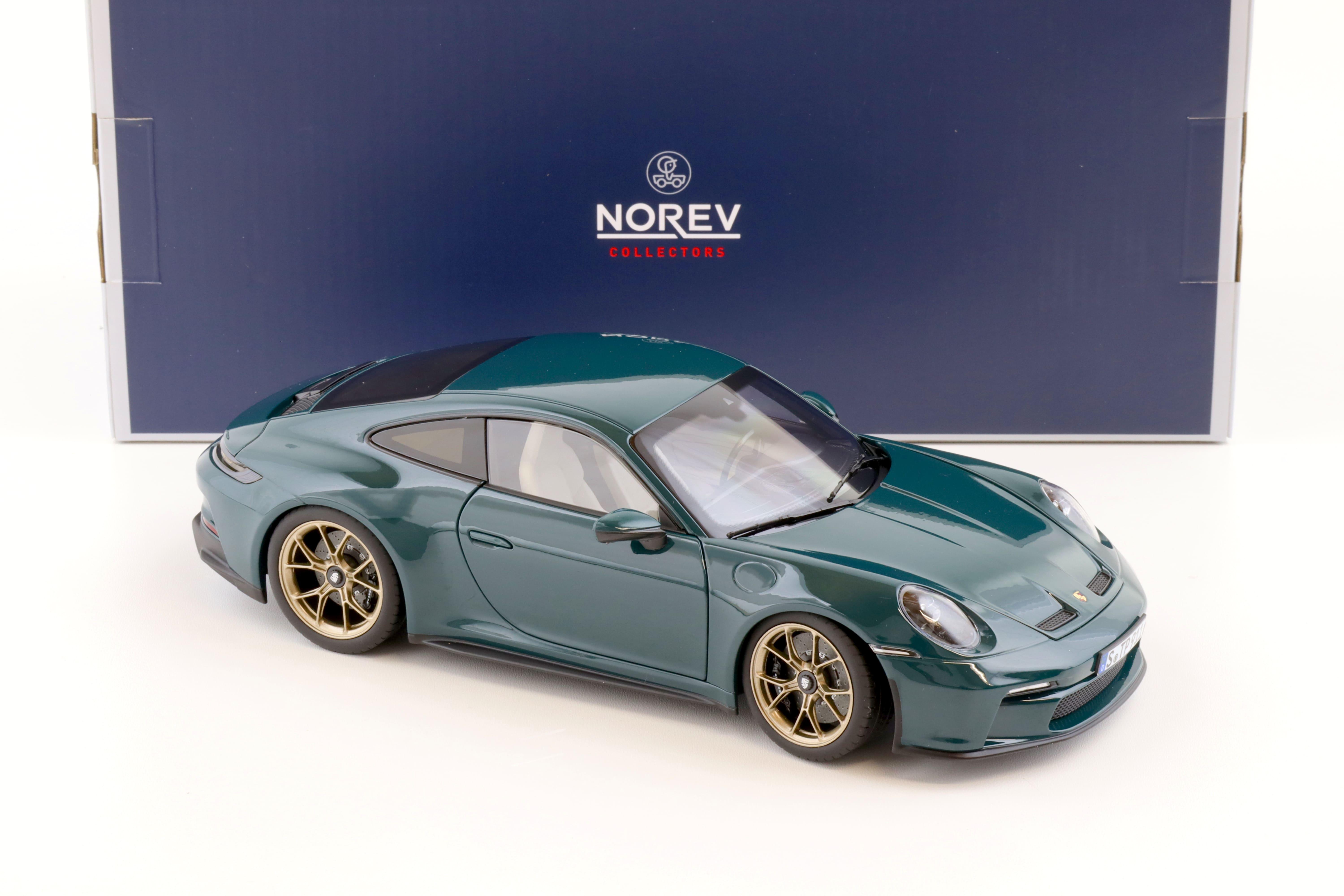 1:18 Norev Porsche 911 (992) GT3 Touring 2021 PTS Fjord green - Limited 504 pcs.