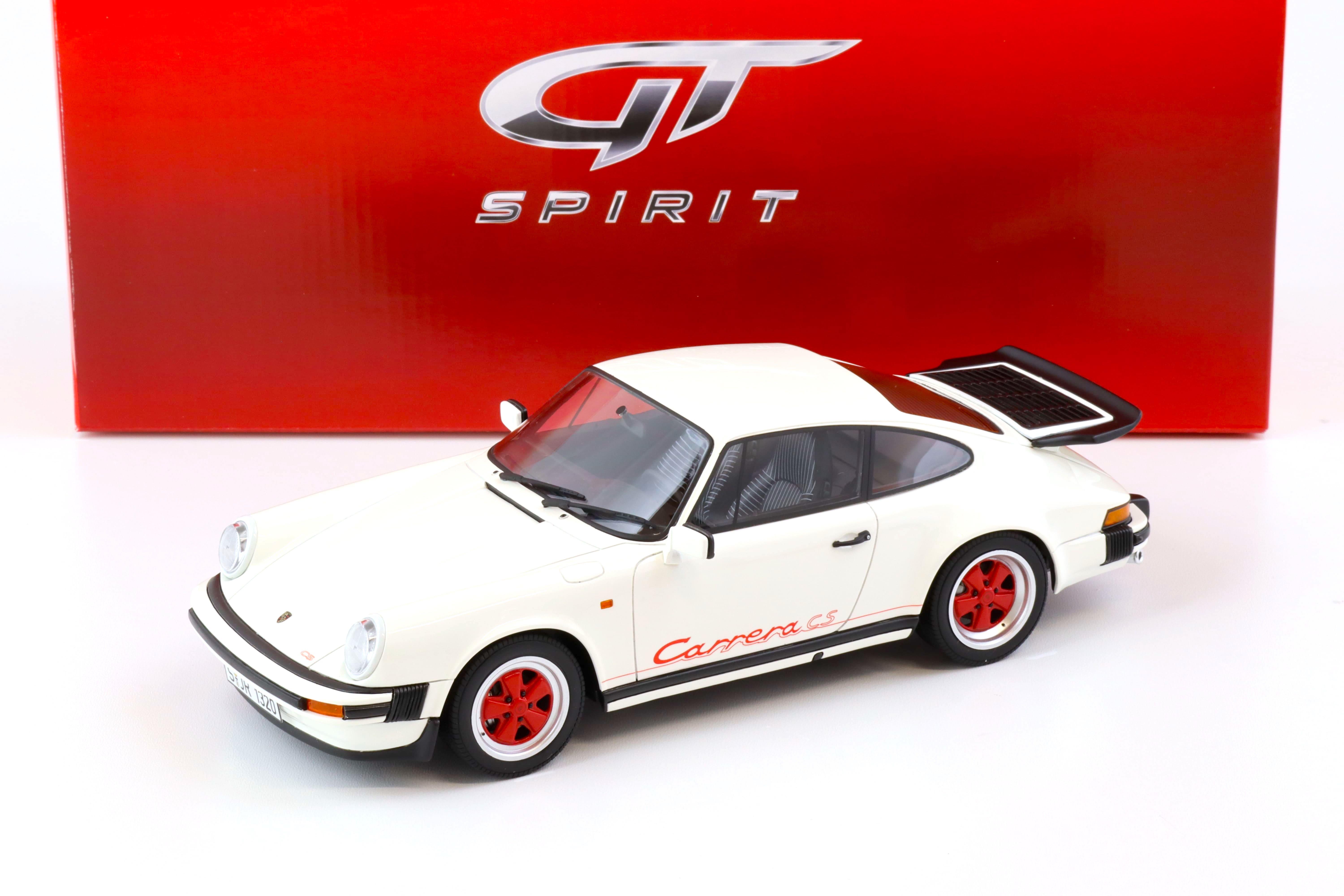 1:18 GT Spirit GT013B Porsche 911 Carrera 3.2 CS Clubsport white