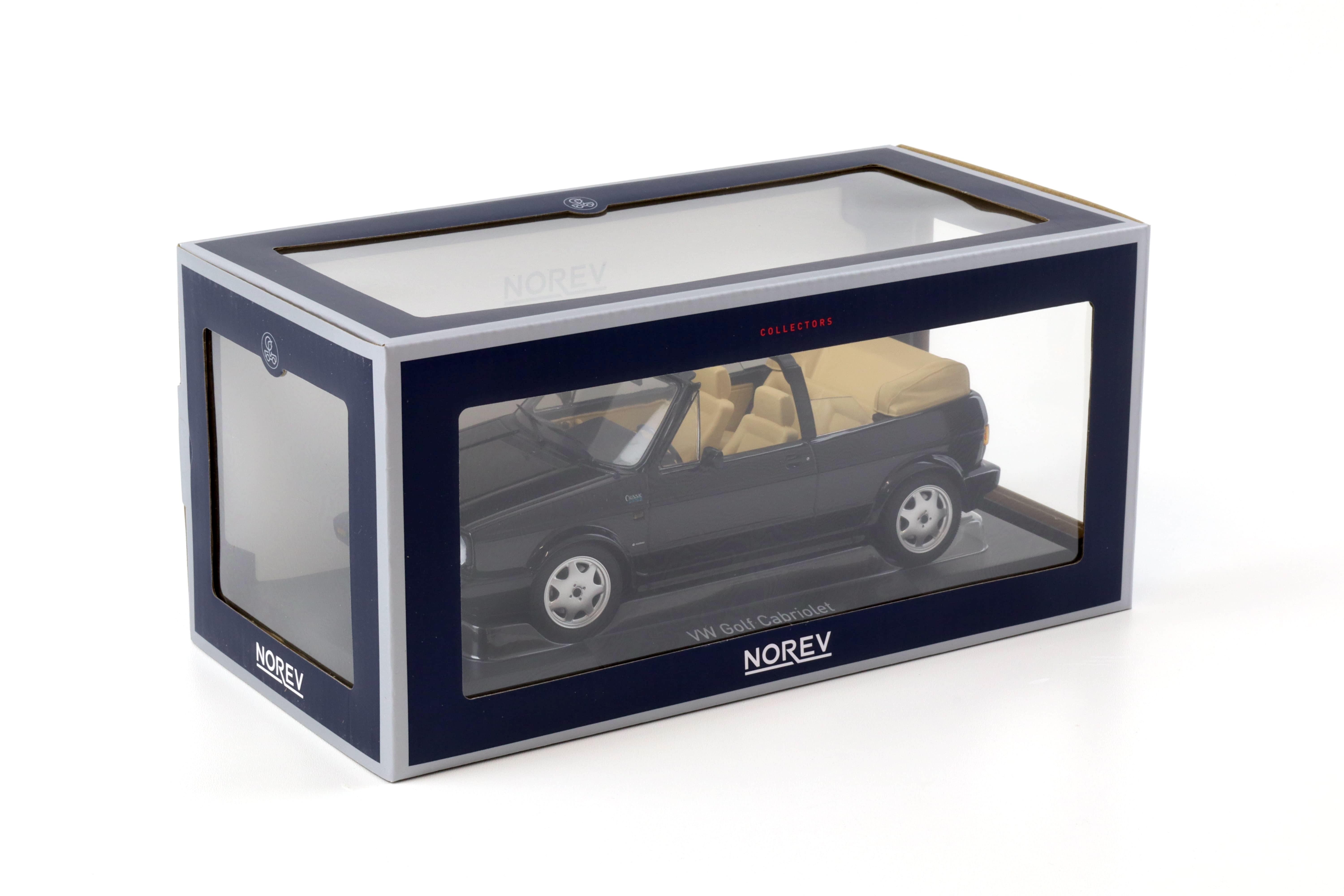 1:18 Norev VW Golf 1 Cabriolet 1992 Classic Line black