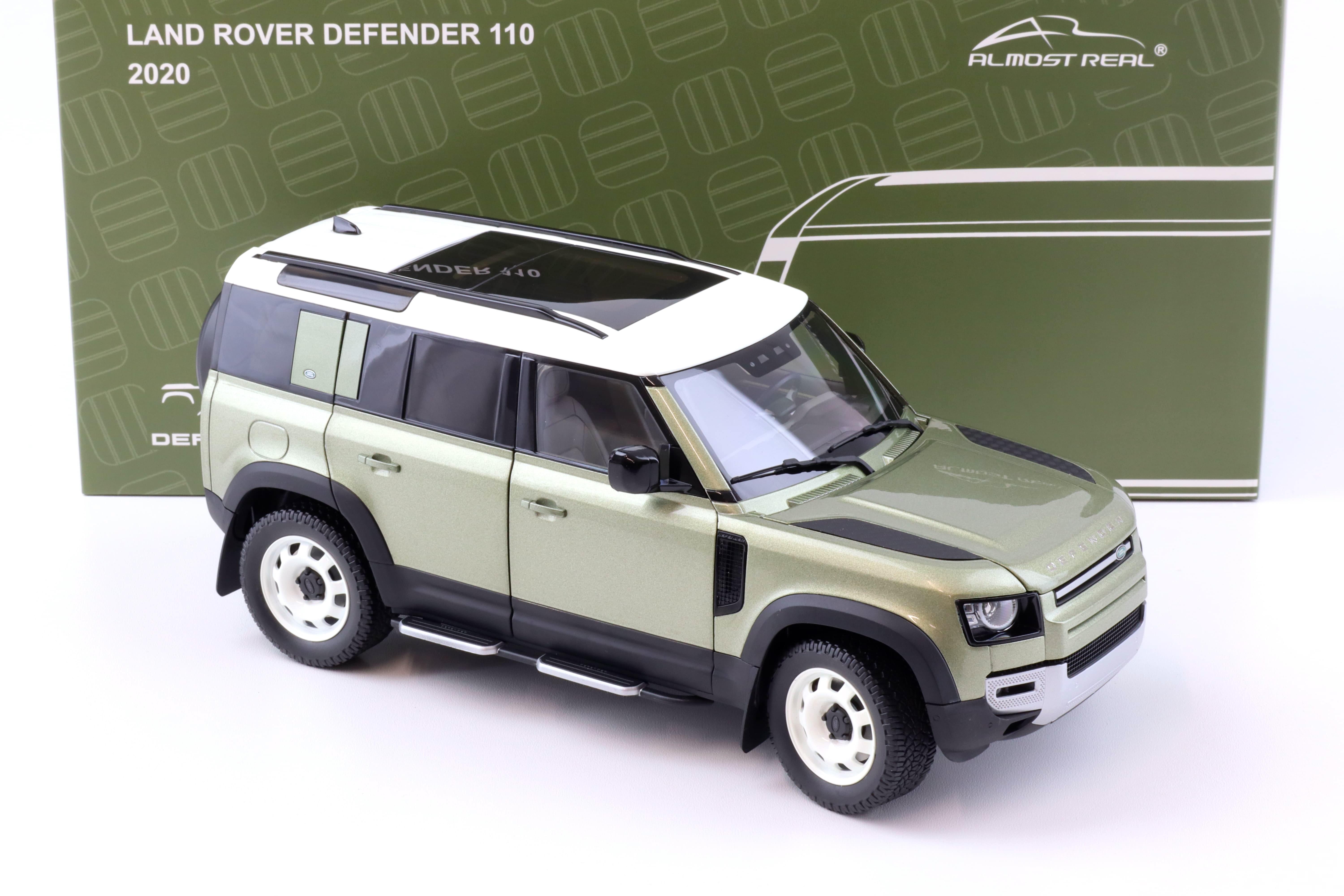 1:18 Almost Real Land Rover Defender 110 Pangea green 2020