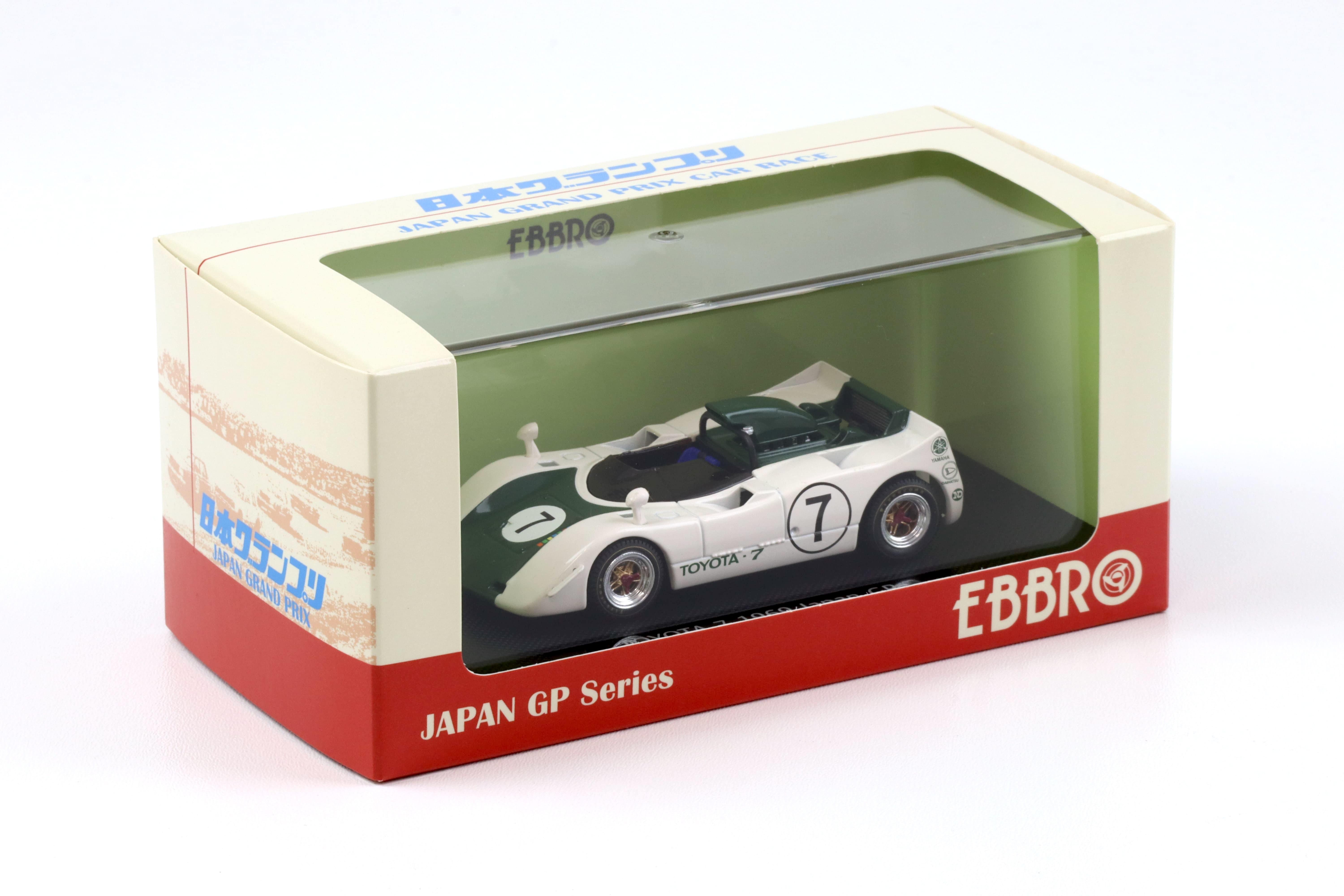 1:43 Ebbro Toyota 7 Japan GP 1969 #7 white/ green