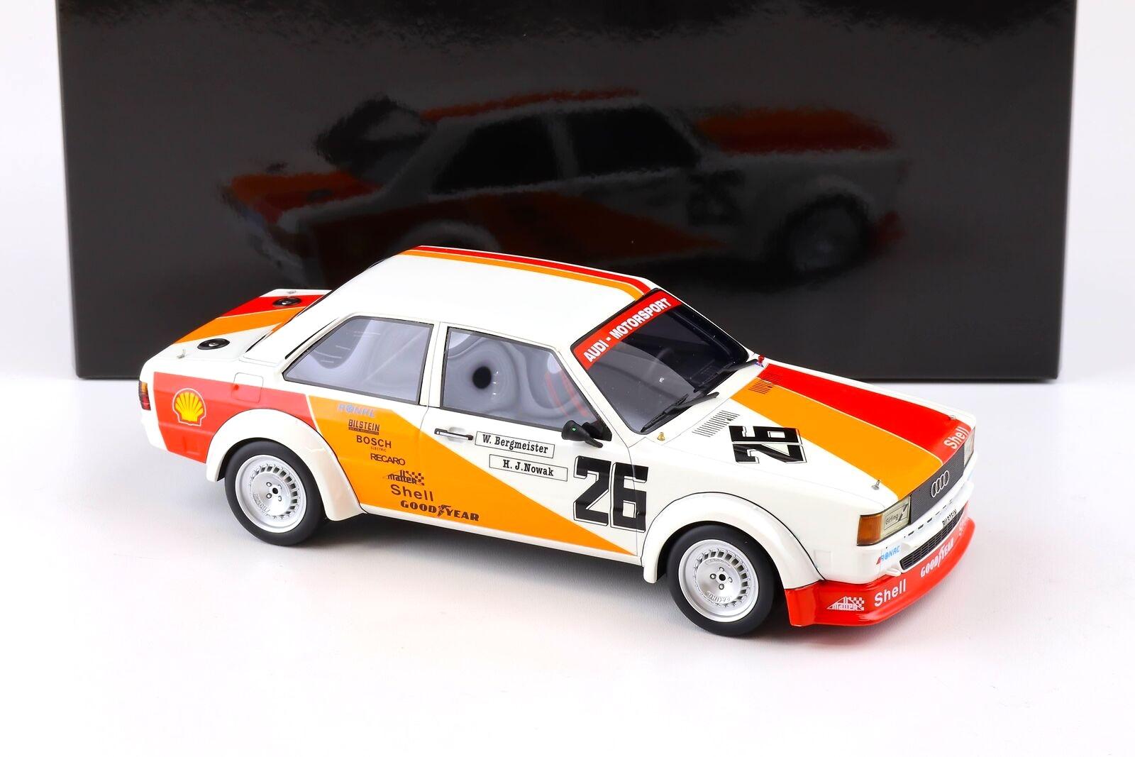 1:18 Premium ClassiXXs Audi 80 (B2) Gr. 2 No.26 ETCC Vallelunga Bergmeister/ Nowak