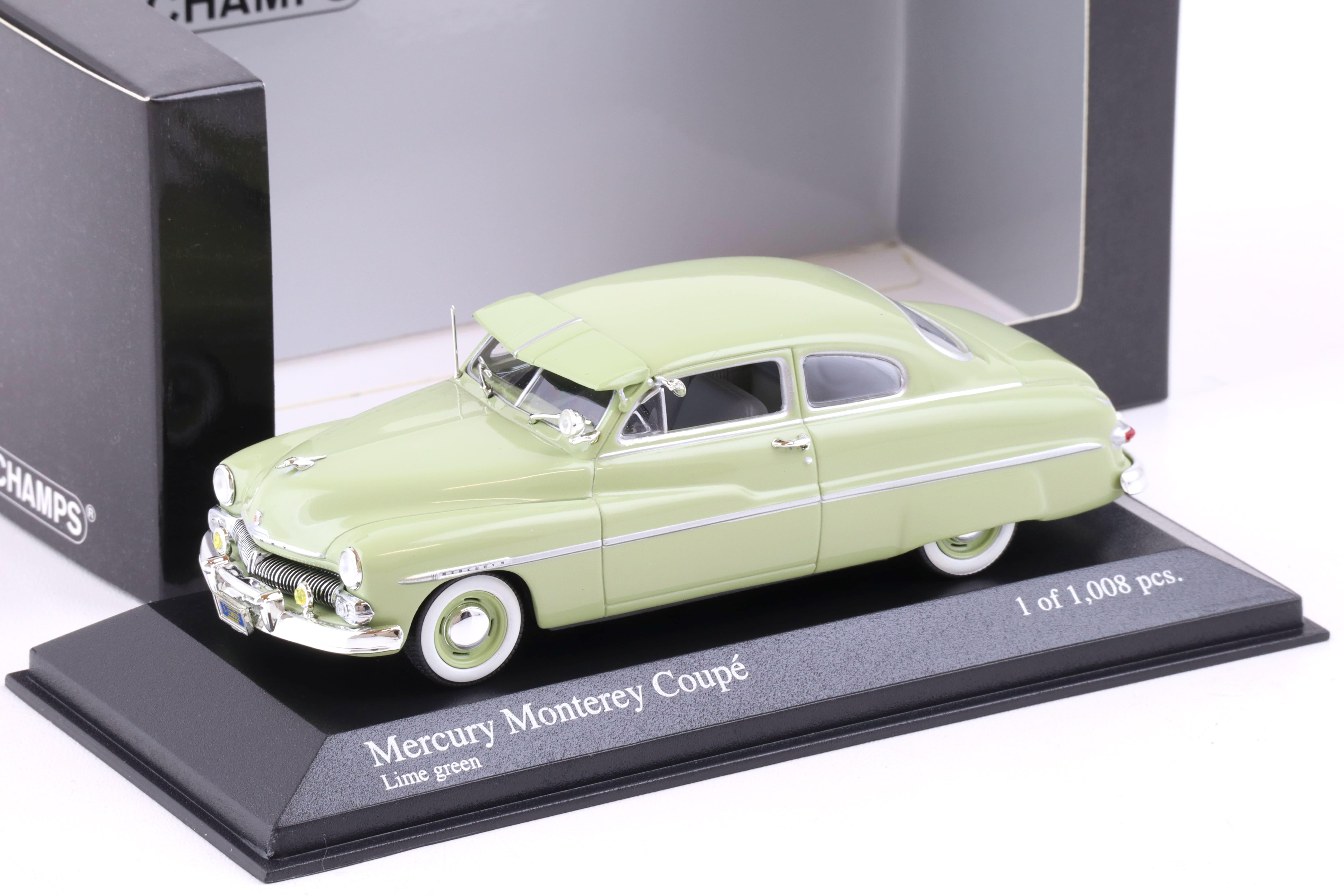 1:43 Minichamps Mercury Monterey 2-door Coupe 1950 light green