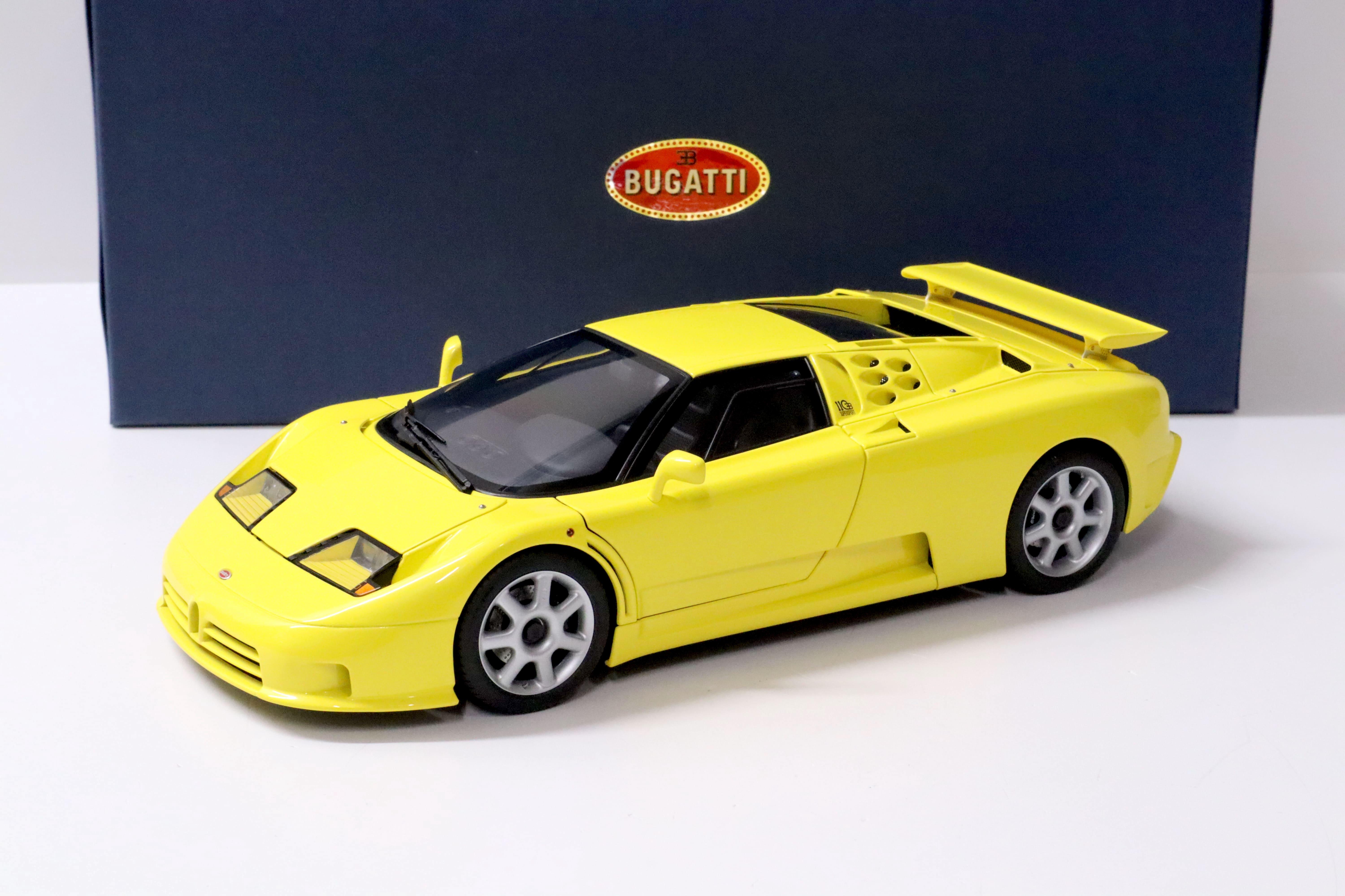 1:18 AUTOart Bugatti EB110 SS 1992 Giallo Bugatti/ yellow