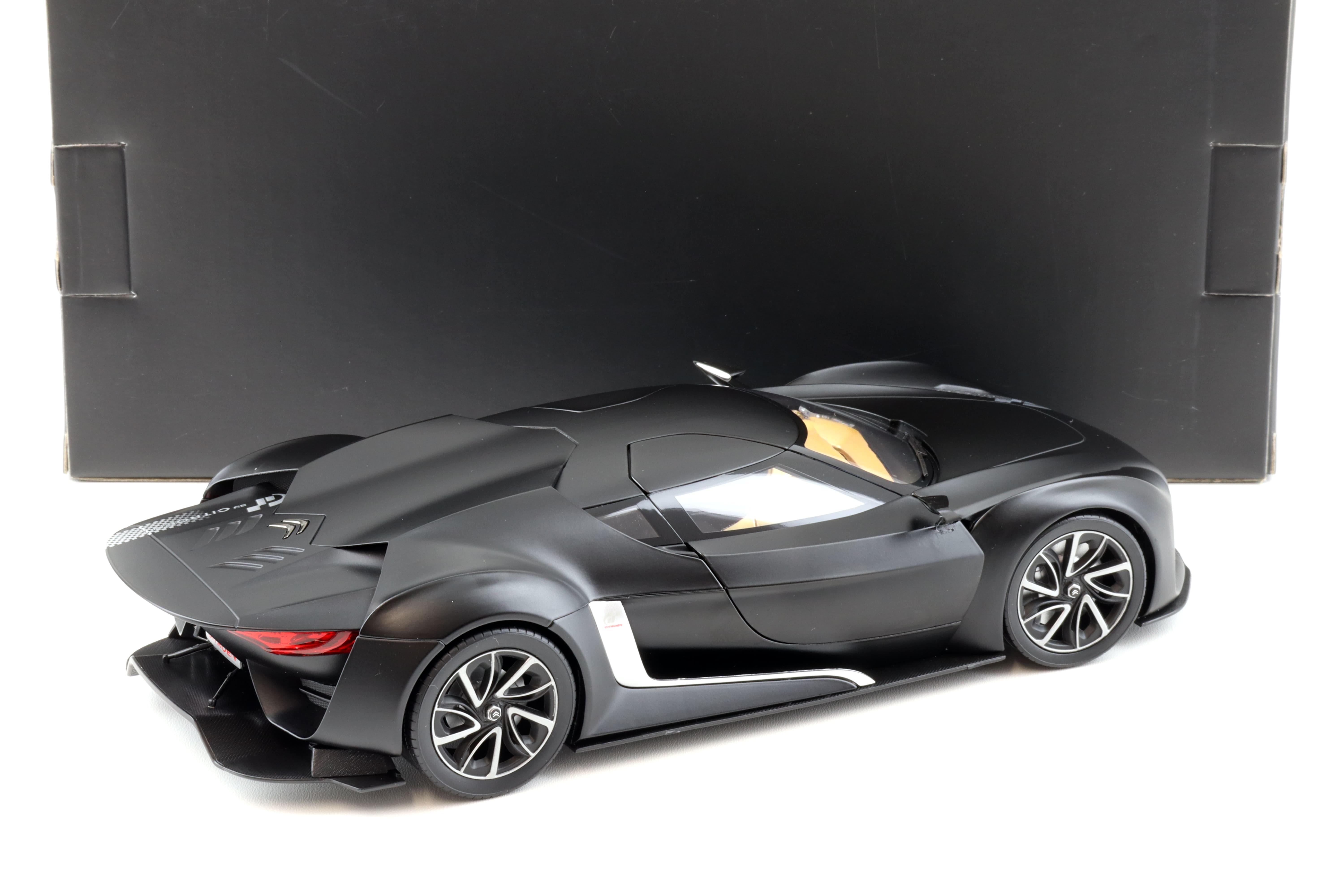 1:18 Norev GT by Citroen Concept Car matt black 2008