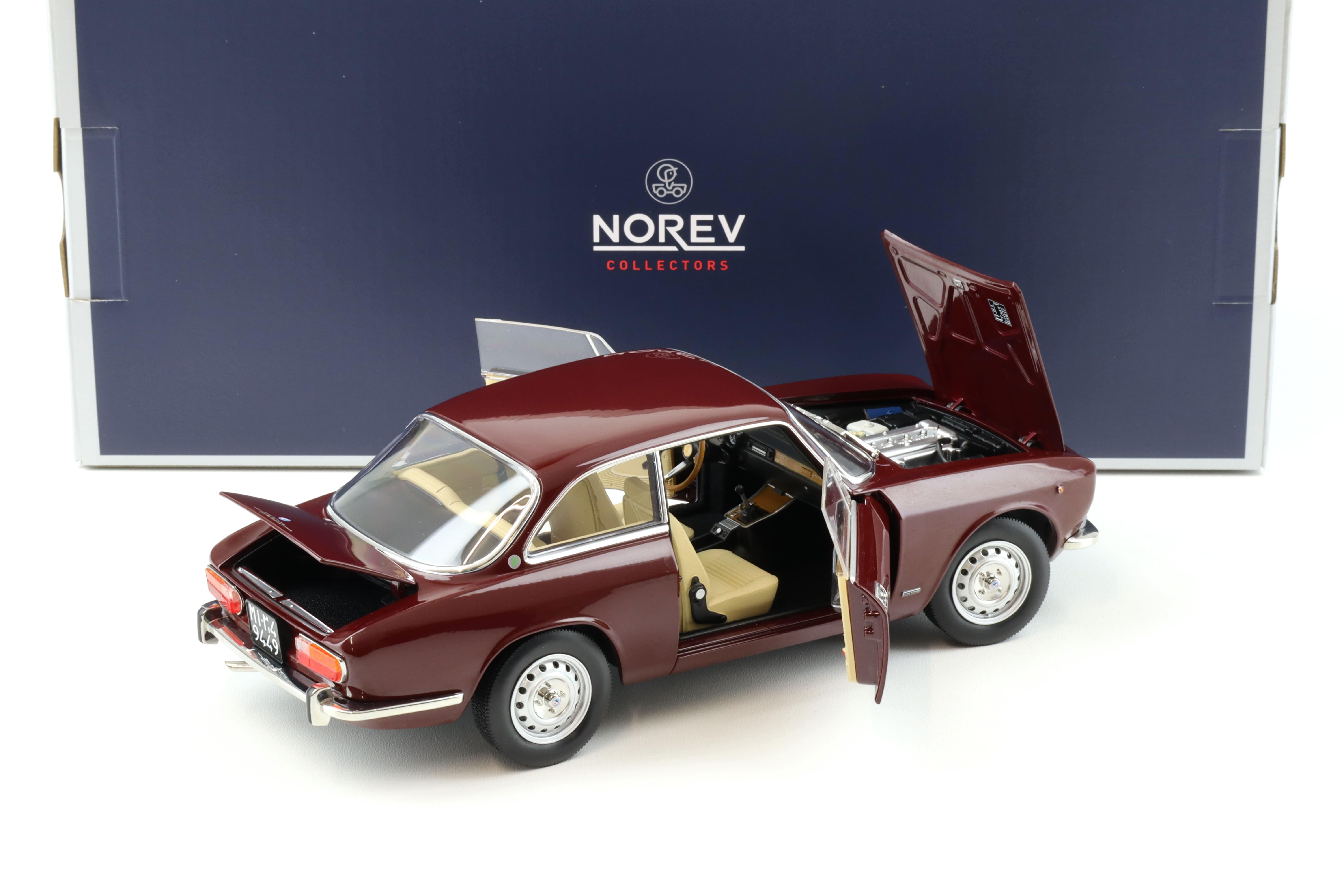 1:18 Norev Alfa Romeo 2000 GTV Coupe 1973 Maroon