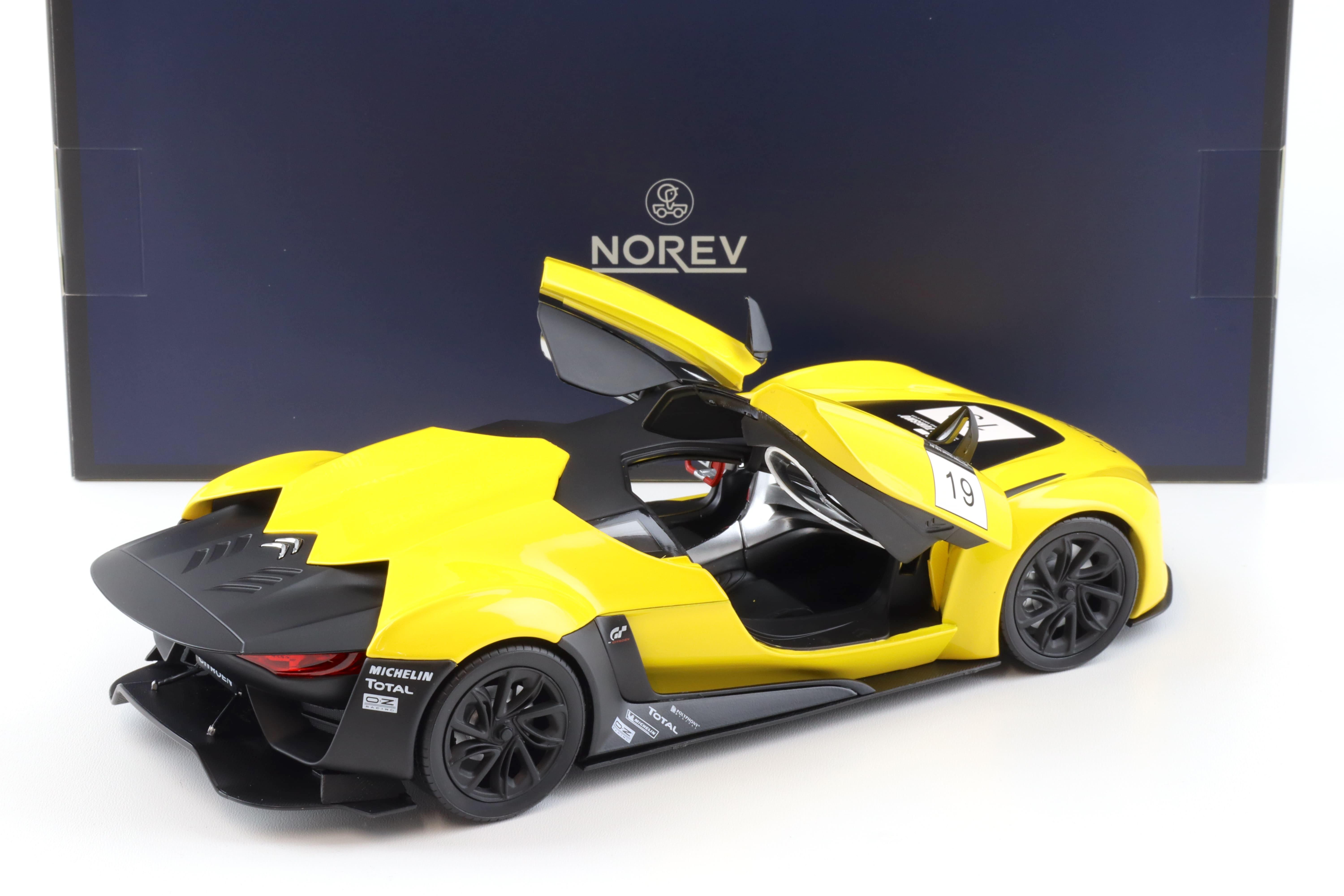 1:18 Norev GT by Citroen Concept Car 2008 yellow / black Gran Turismo - Limited 200 pcs.