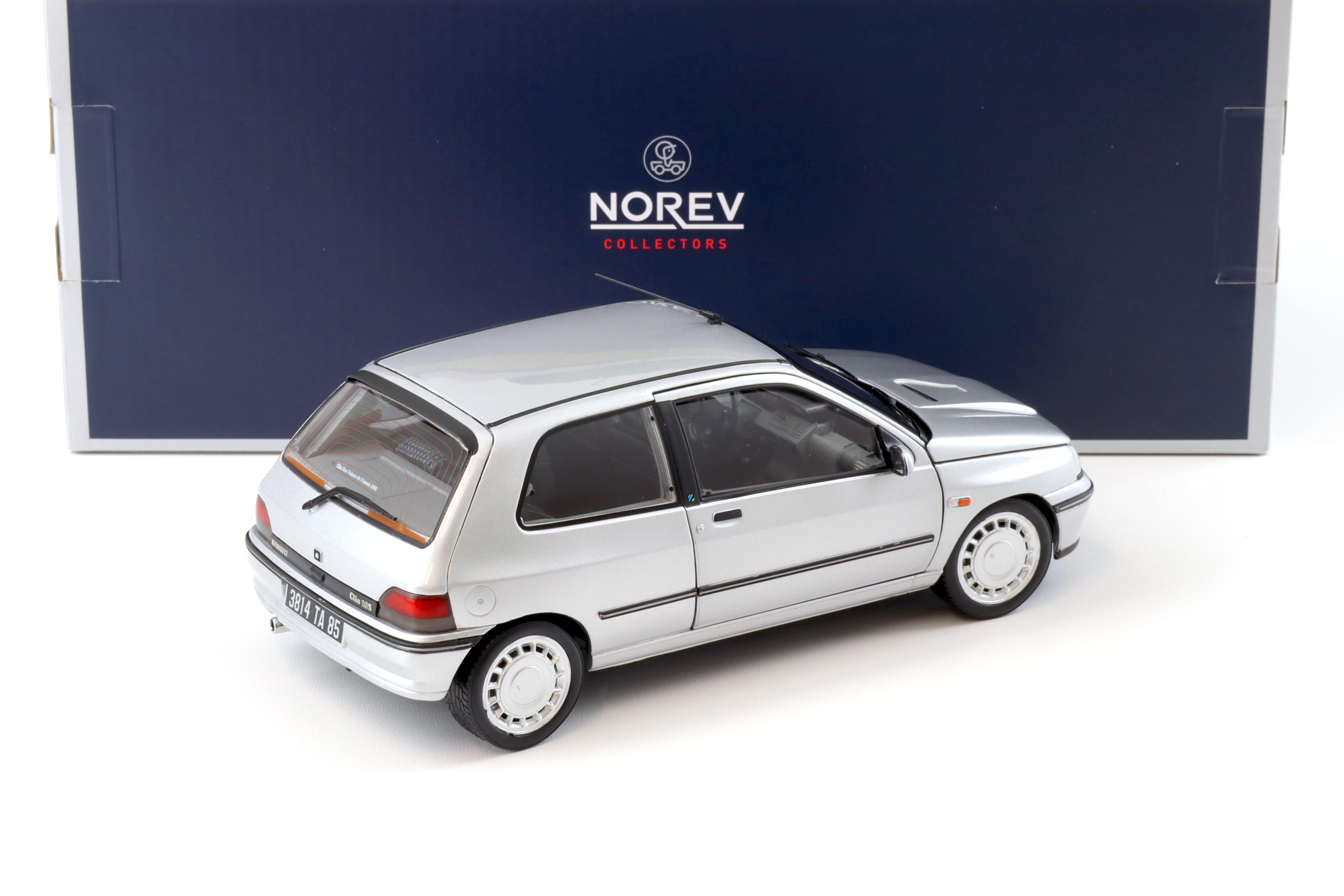 1:18 Norev Renault Clio 16S Iceberg grey 1992