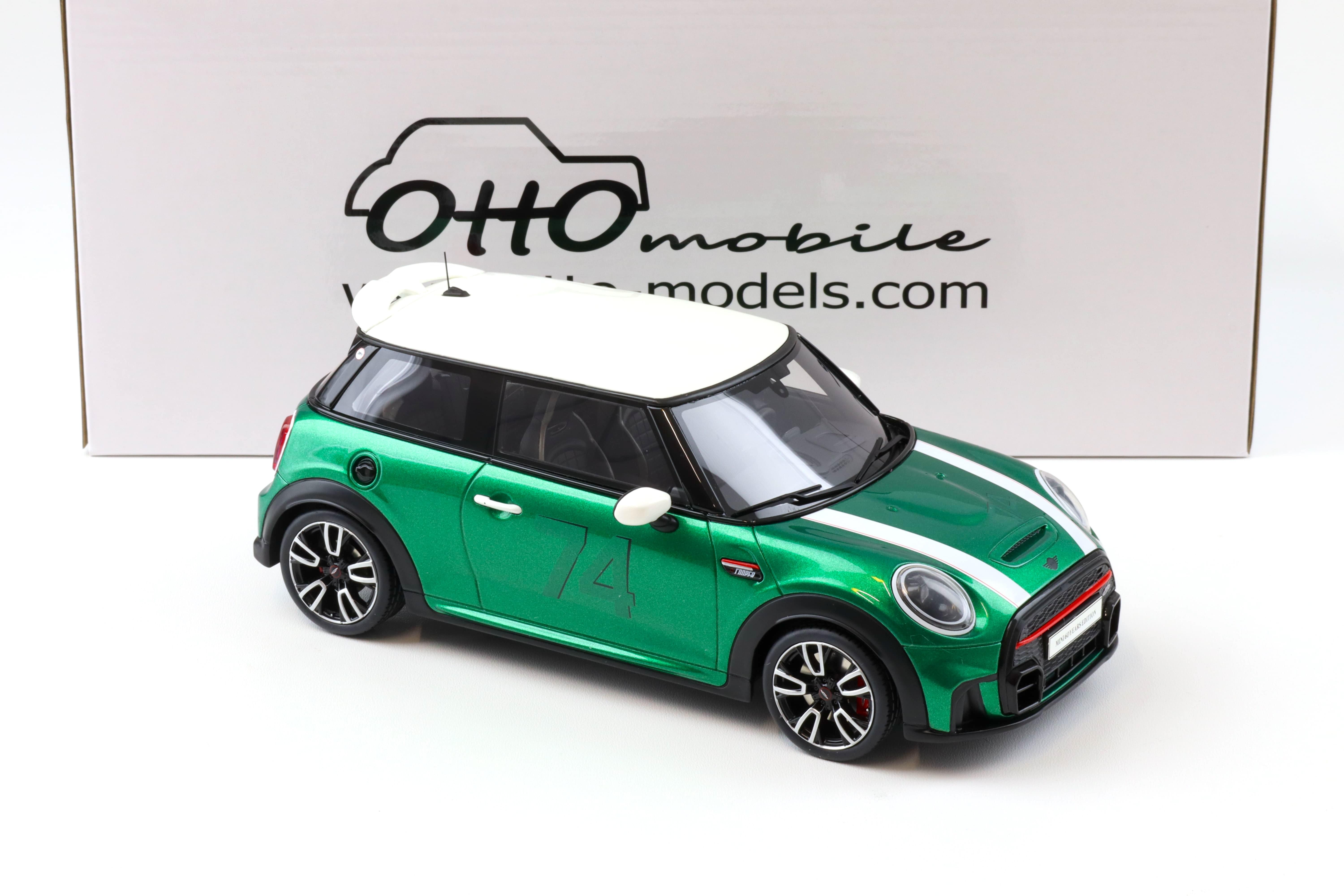 1:18 OTTO mobile OT1098 Mini Cooper S F56 JCW John Cooper Works 2021 green metallic