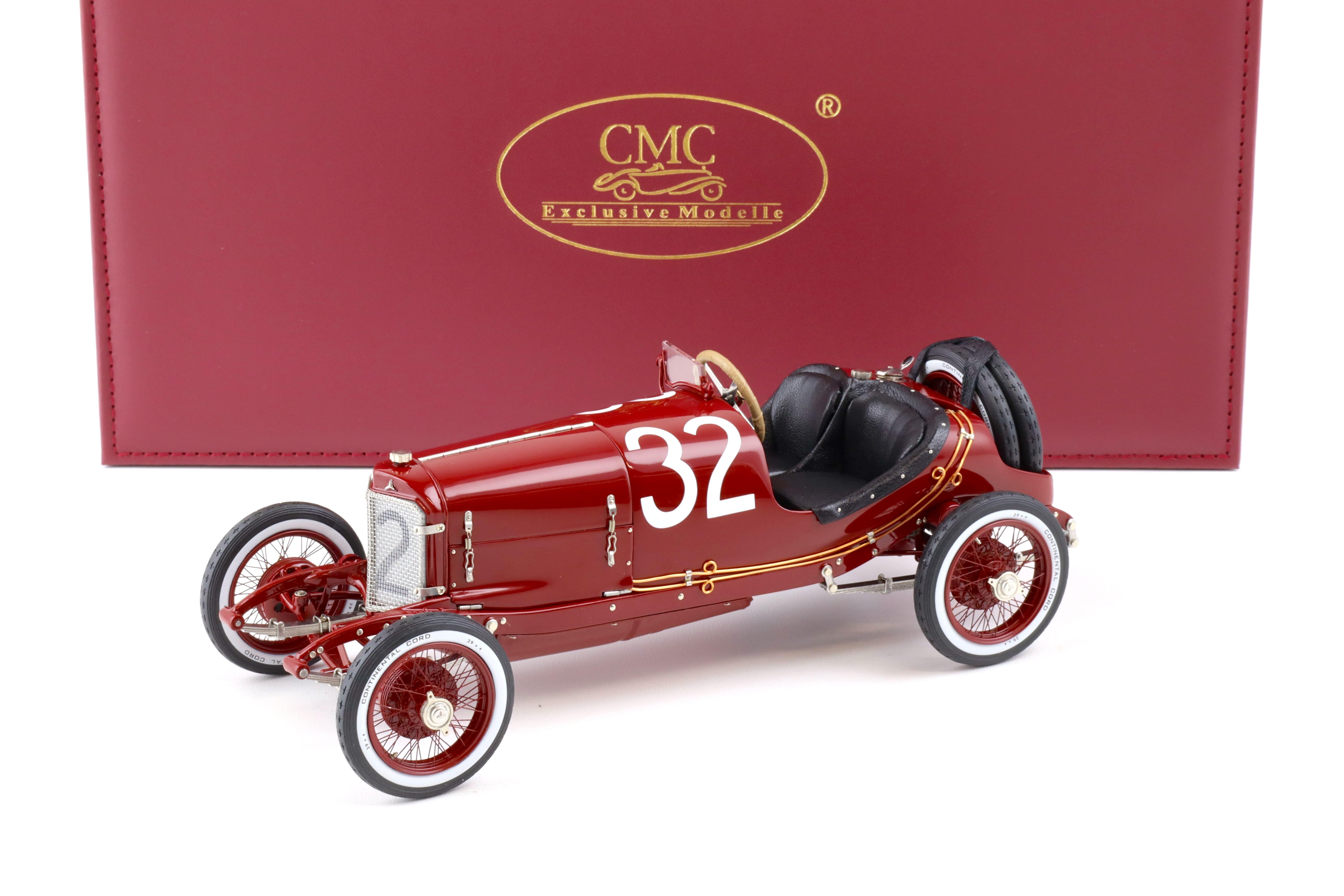 1:18 CMC Mercedes Targa Florio 1924 Christian Lautenschlager #32 red M-187