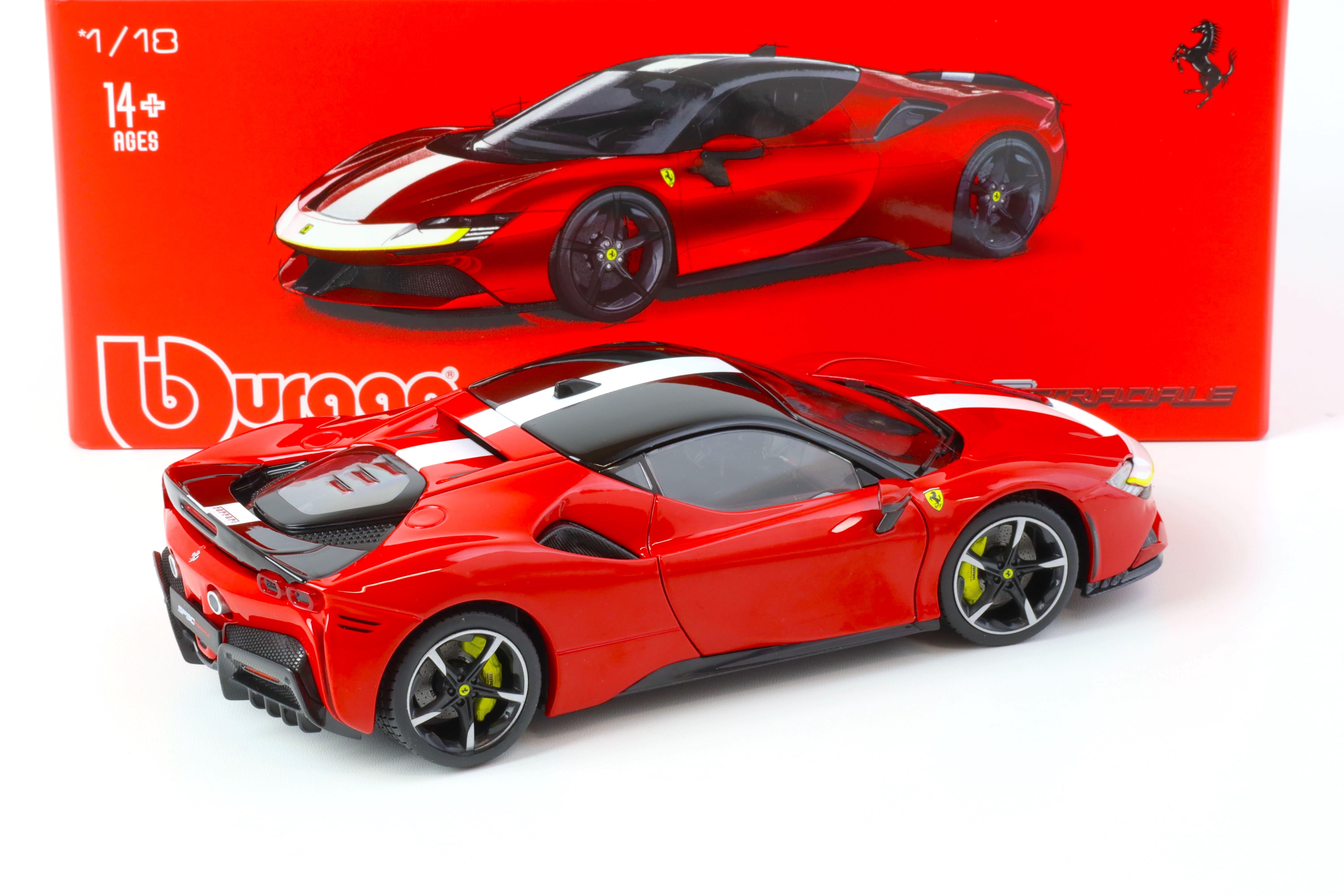 1:18 Bburago Signature Ferrari SF90 Stradale Assetto Fiorano 2020 red