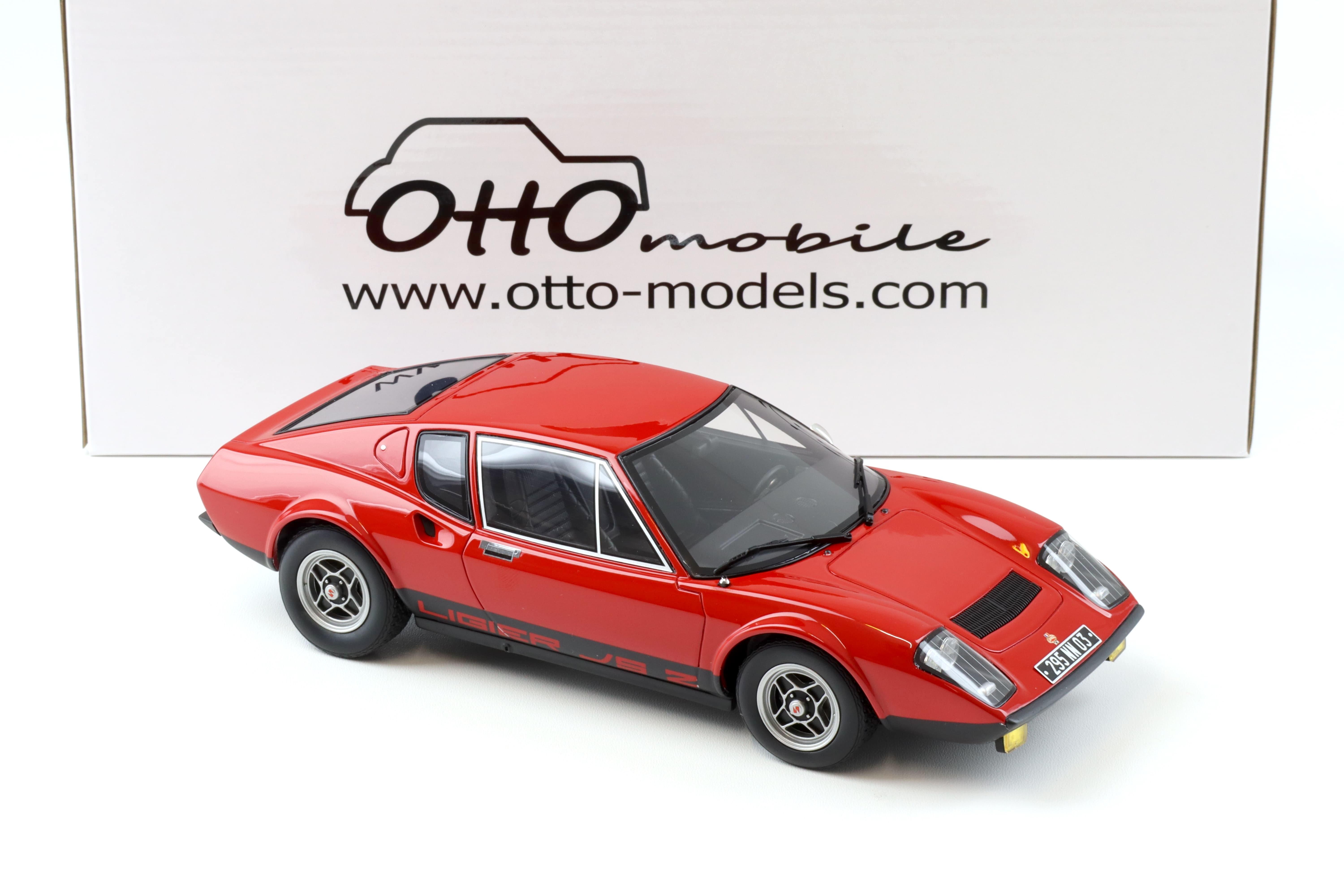 1:18 OTTO mobile OT1103 Ligier JS2 Coupe 1971 red