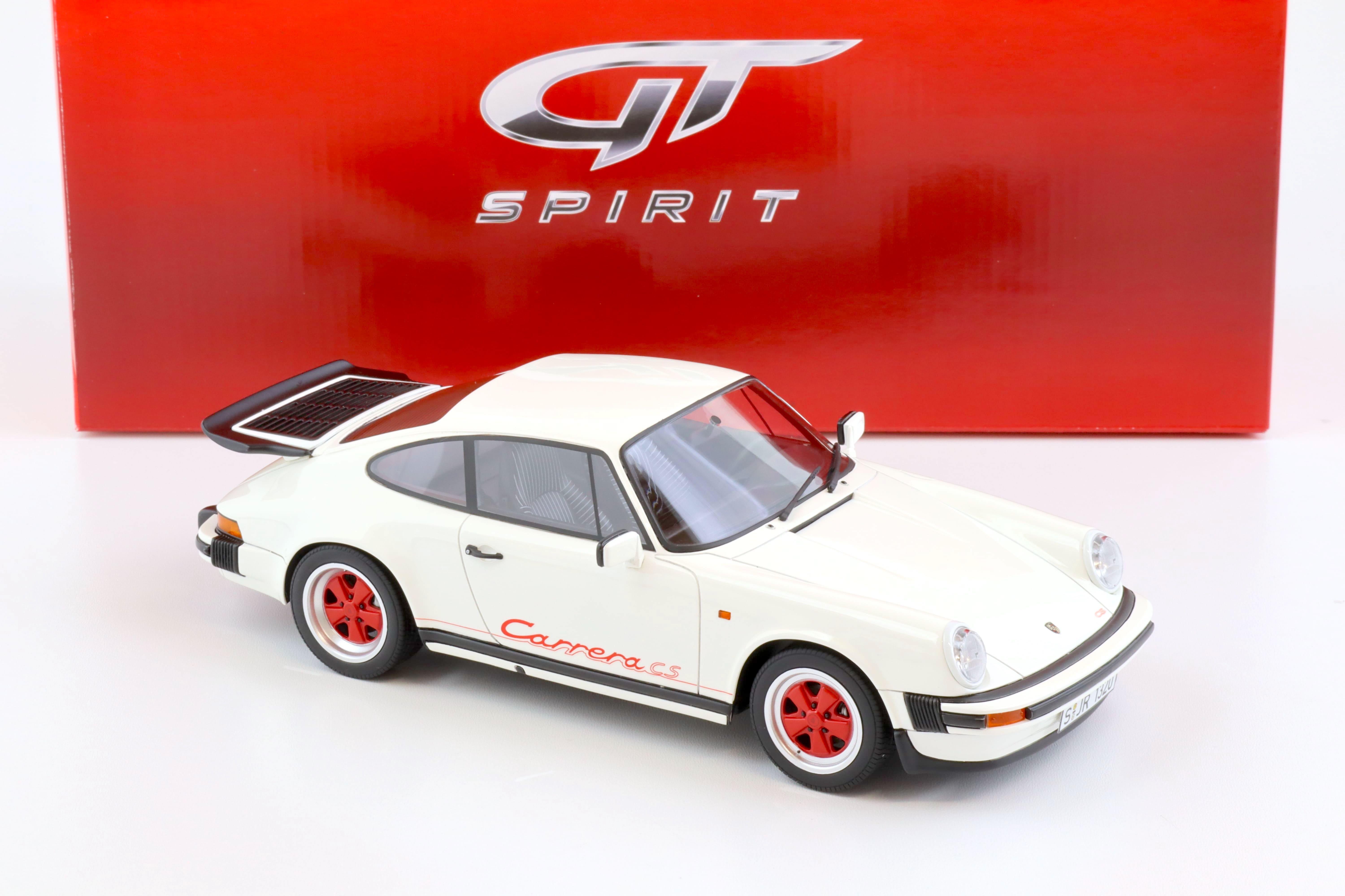 1:18 GT Spirit GT013B Porsche 911 Carrera 3.2 CS Clubsport white