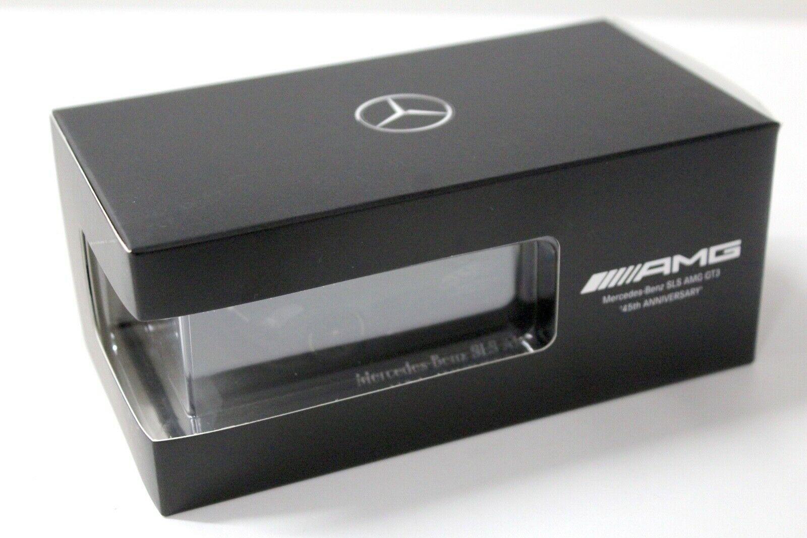 1:43 Minichamps Mercedes SLS AMG GT3 45th Anniversary black DEALER VERSION