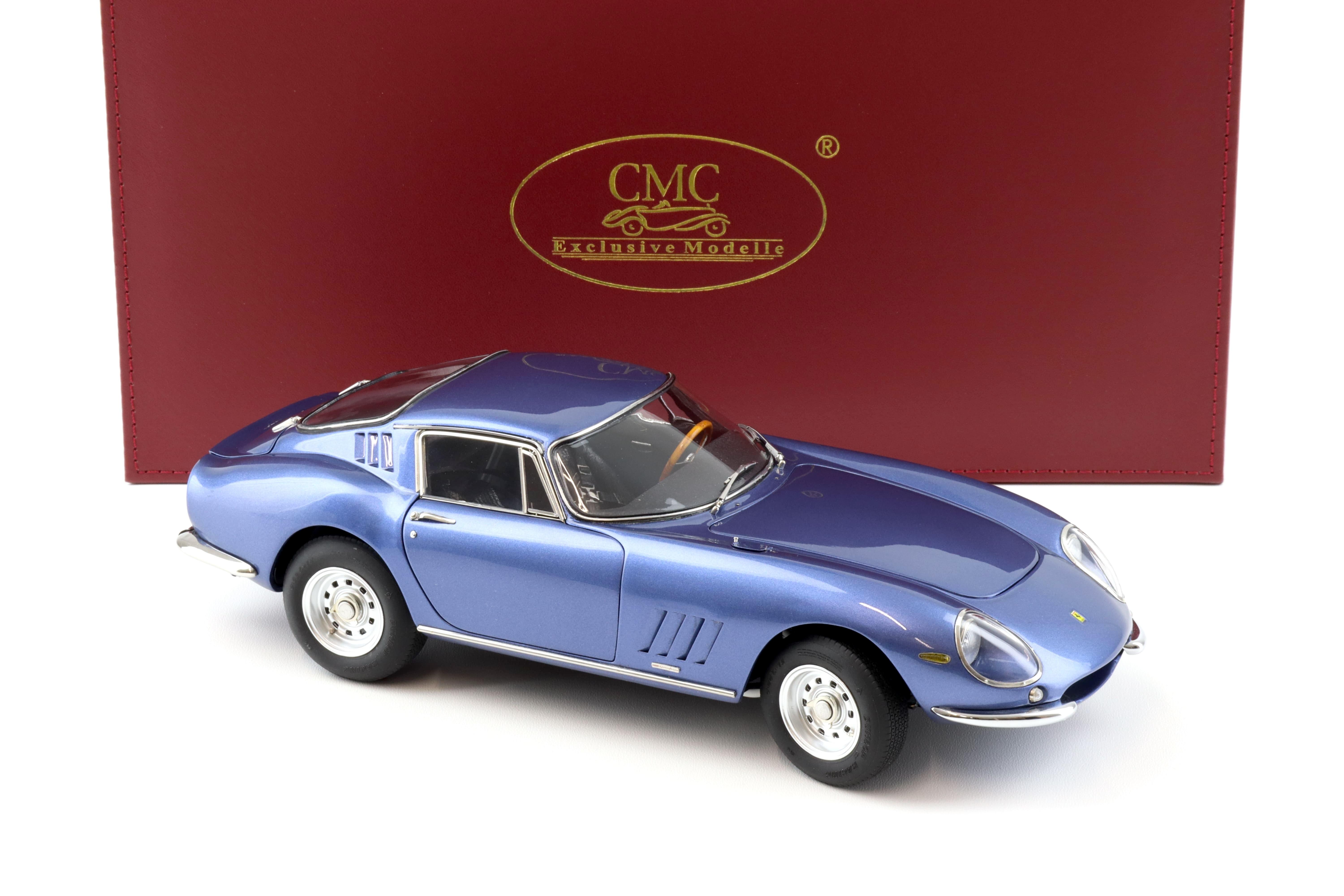 1:18 CMC Ferrari 275 GTB/C Coupe 1966 California blue M-239 - Limited 1000 pcs.