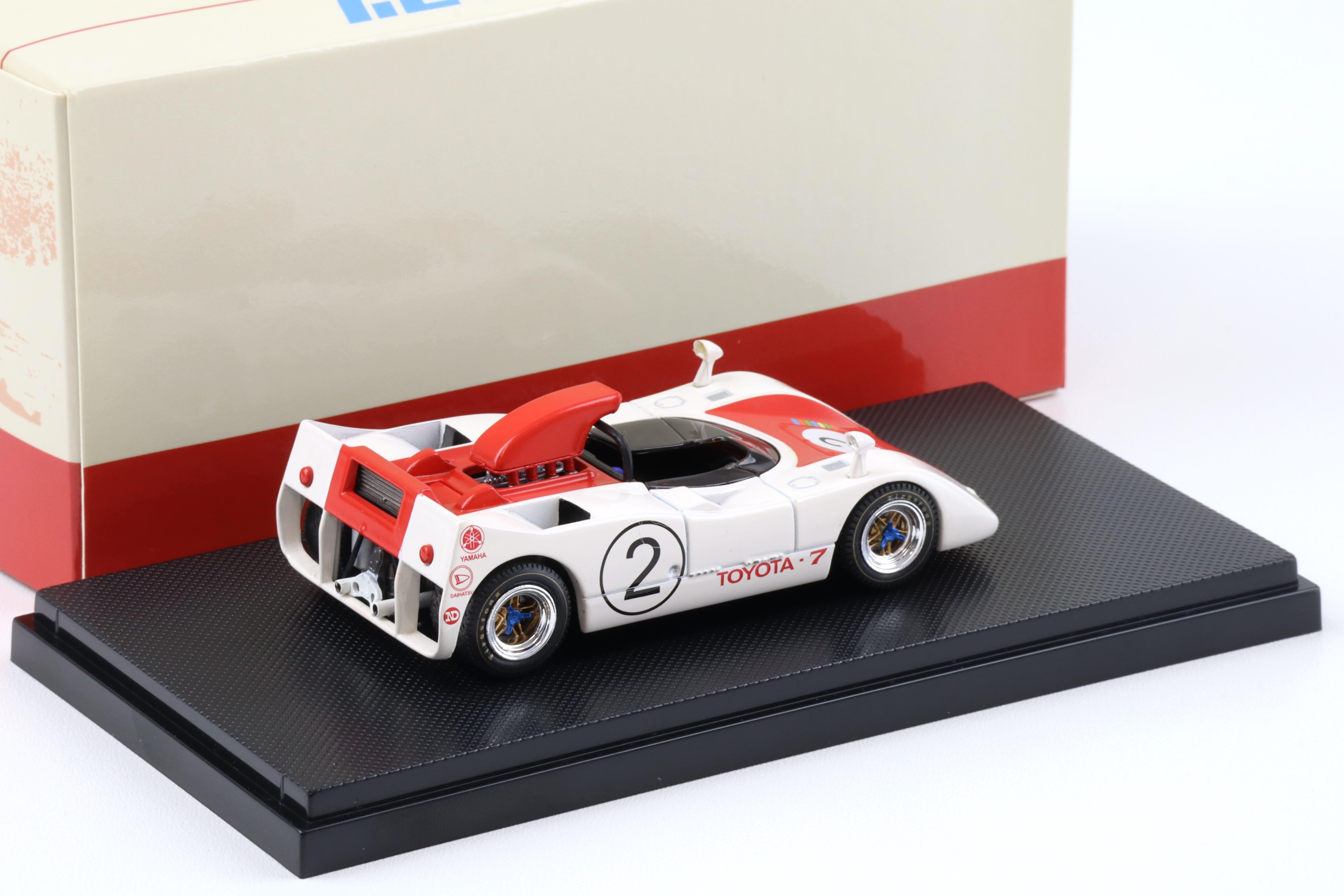 1:43 Ebbro Toyota 7 Japan GP 1969 #2 white/ red Hiroyuki Kukiru/ Hiroshi Hosoya