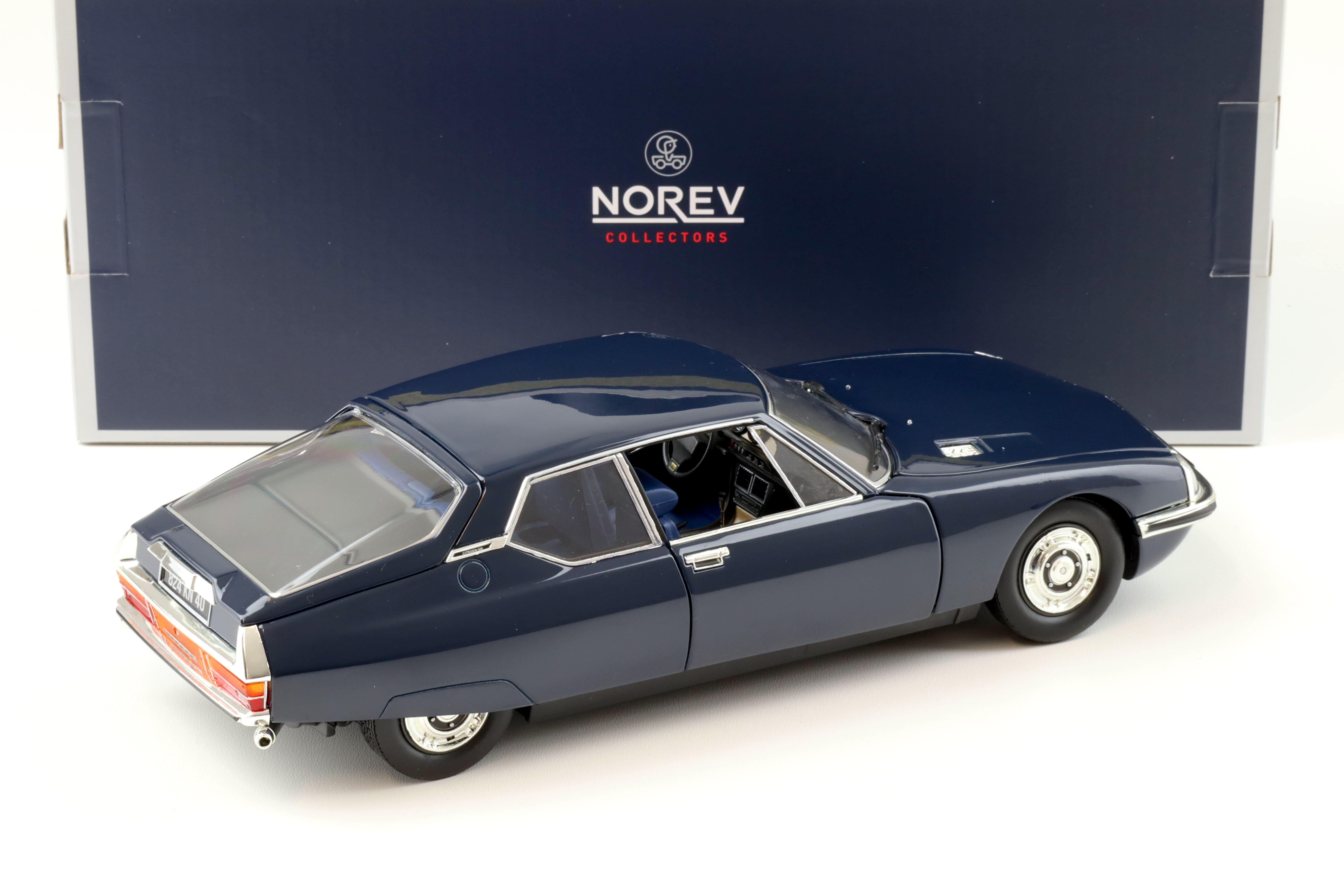 1:18 Norev Citroen SM 1972 Orient blue 181732