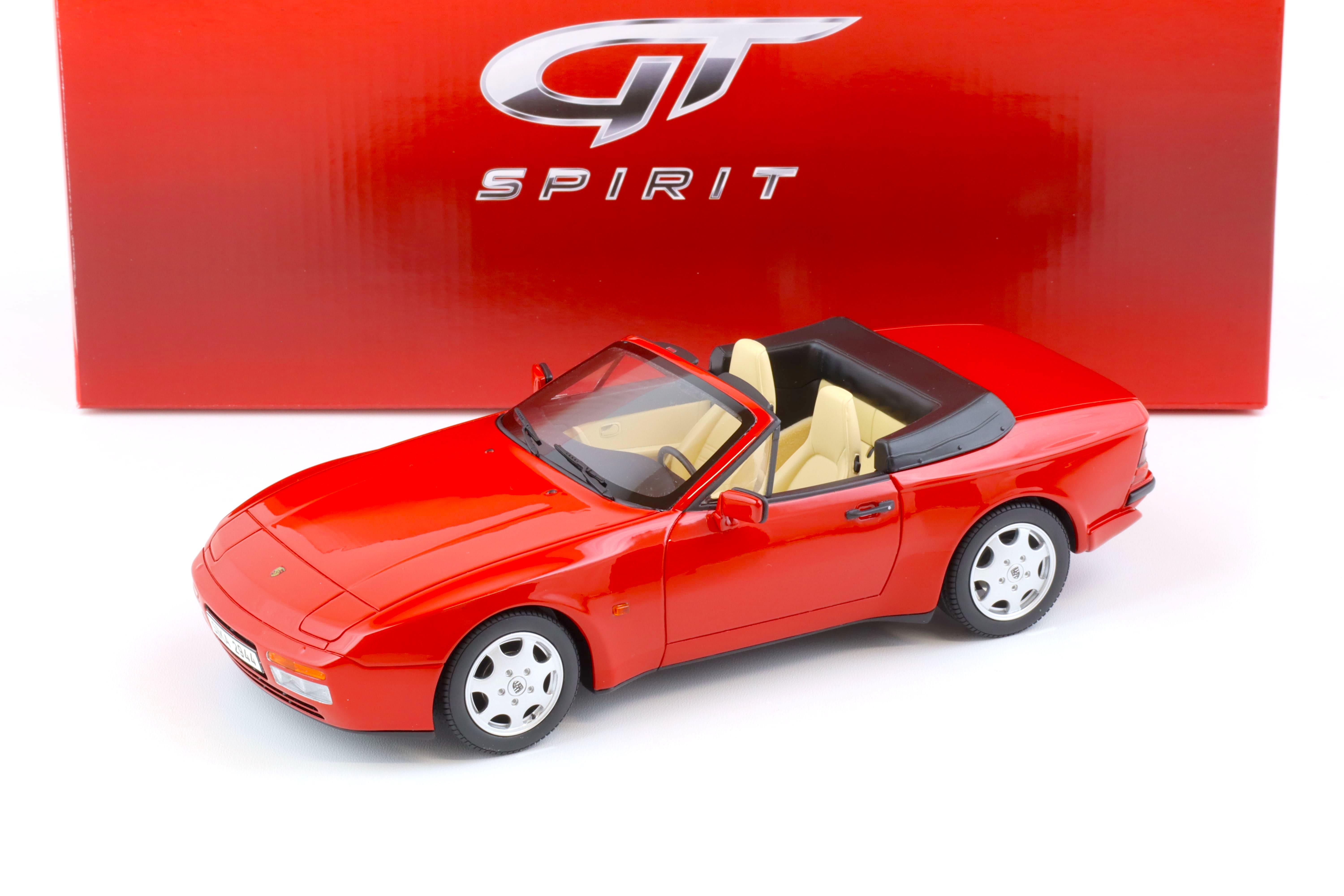 1:18 GT Spirit GT002ZM Porsche 944 Cabriolet S2 red