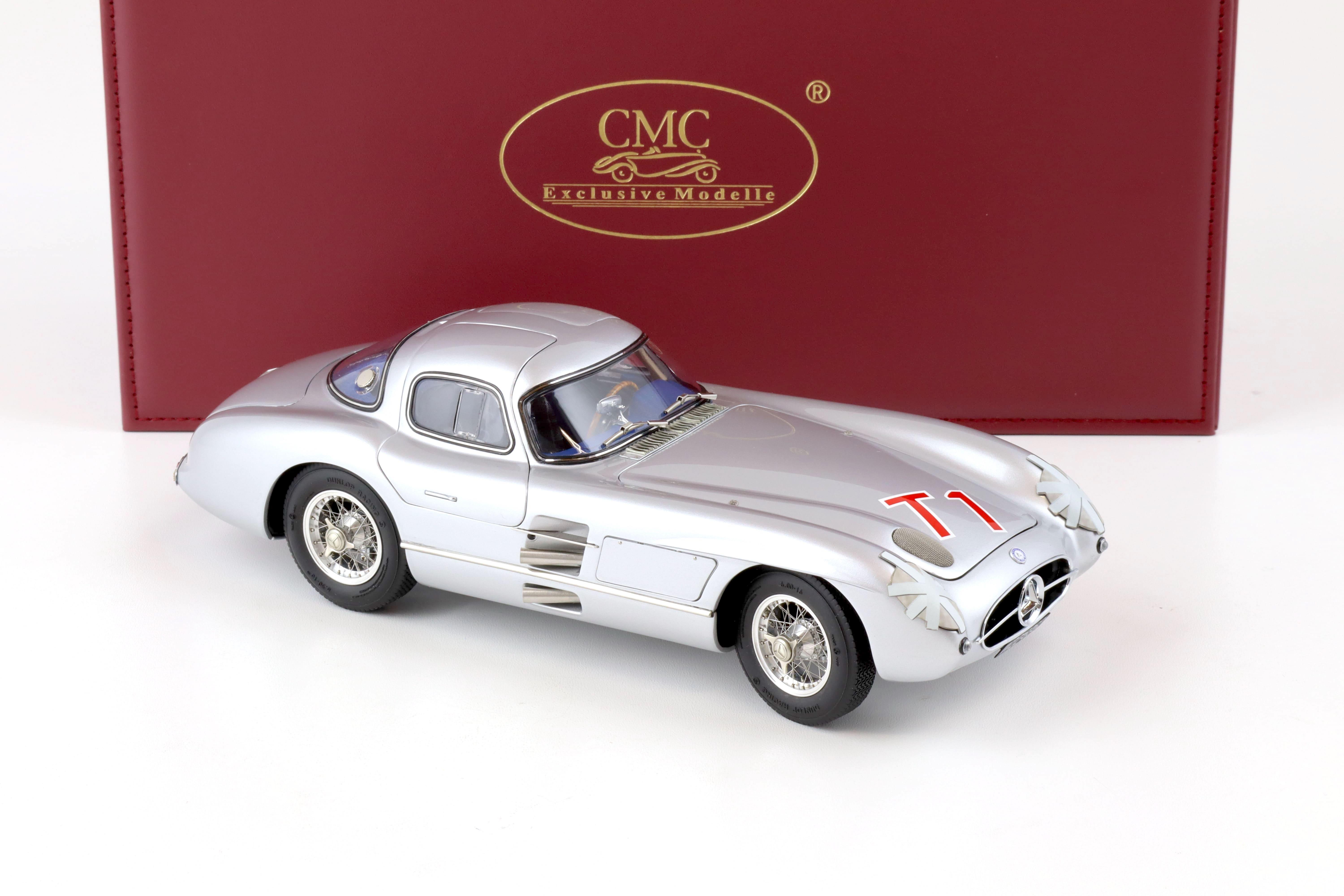 1:18 CMC Mercedes 300 SLR Uhlenhaut Coupe 1955 RAC Tourist Trophy #T1 M-245