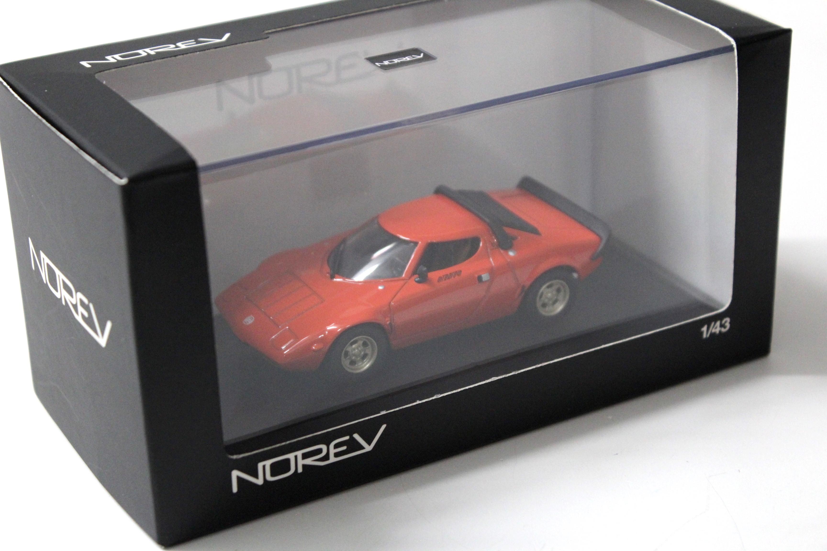 1:43 Norev Lancia Stratos HF Stradale red