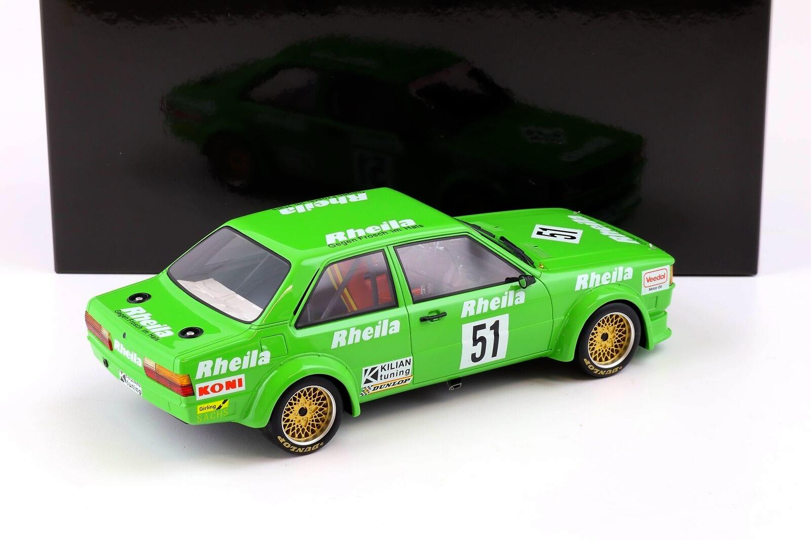 1:18 Premium ClassiXXs Audi 80 (B2) Gr.2 No.51 Kilian Tuning ETCC Zolder 1980