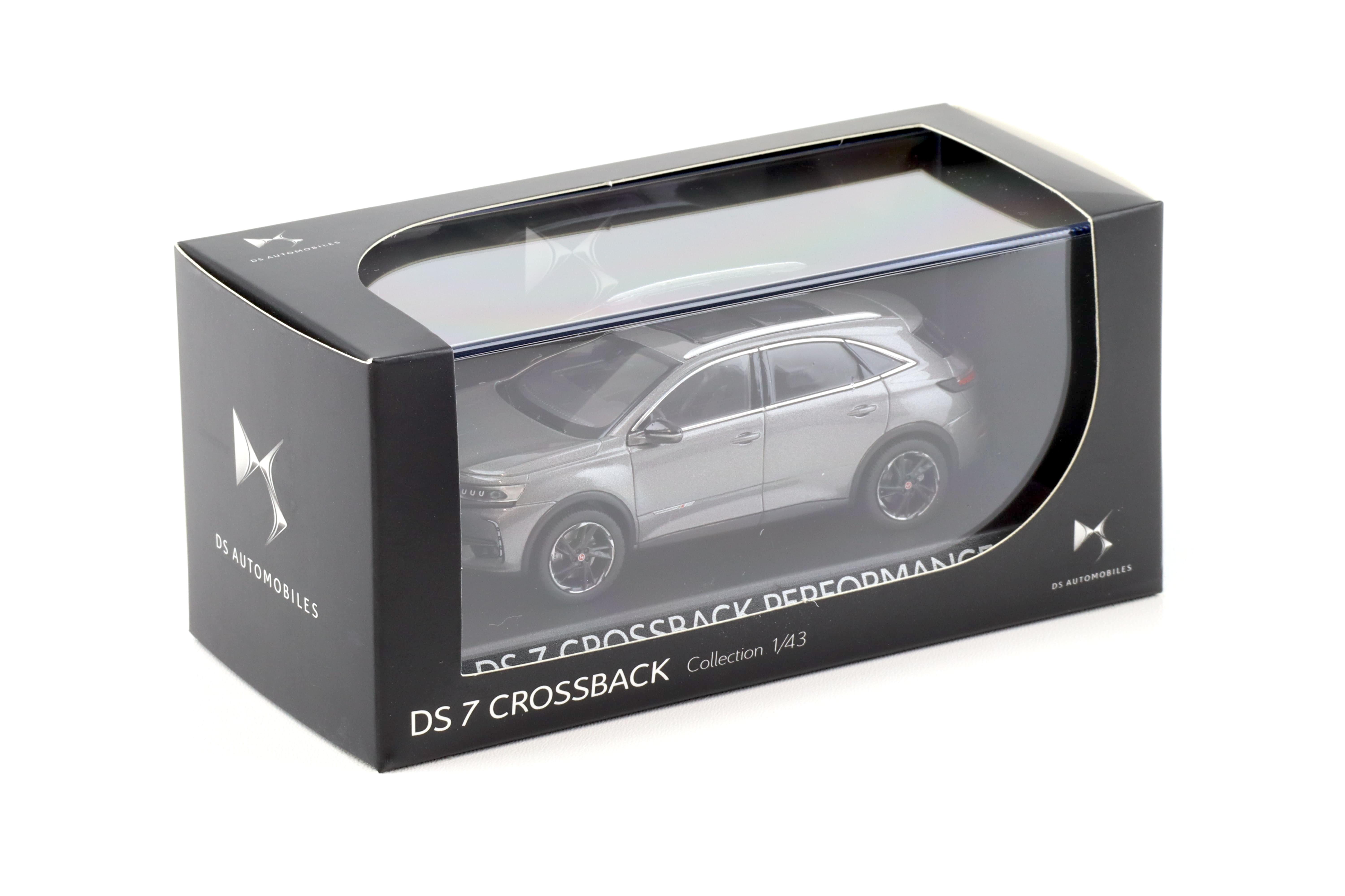 1:43 Norev Citroen DS Automobiles DS 7 Crossback Performance Line grey DEALER VERSION