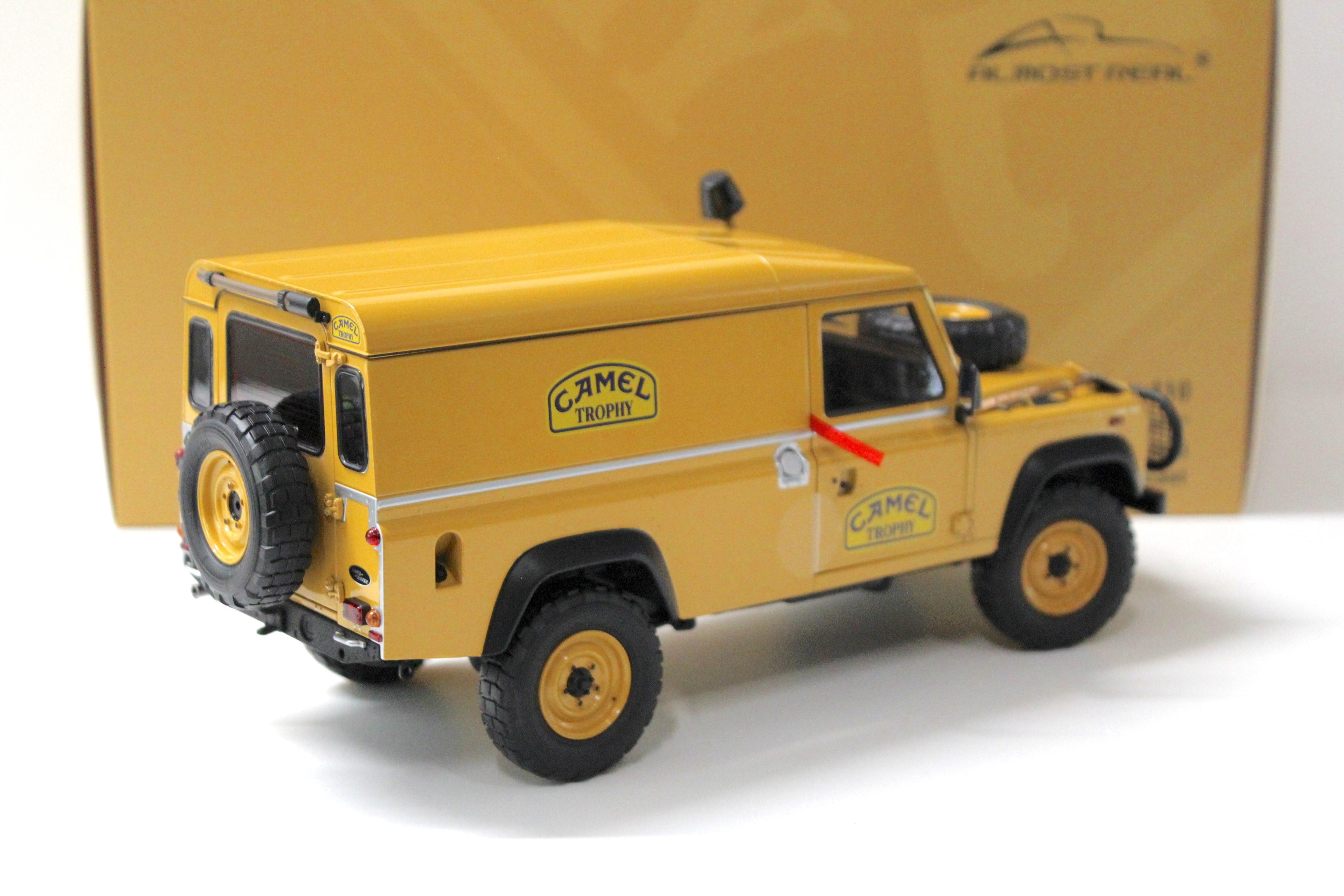 1:18 Almost Real Land Rover 110 Defender Camel Trophy Support Unit Borneo 1985