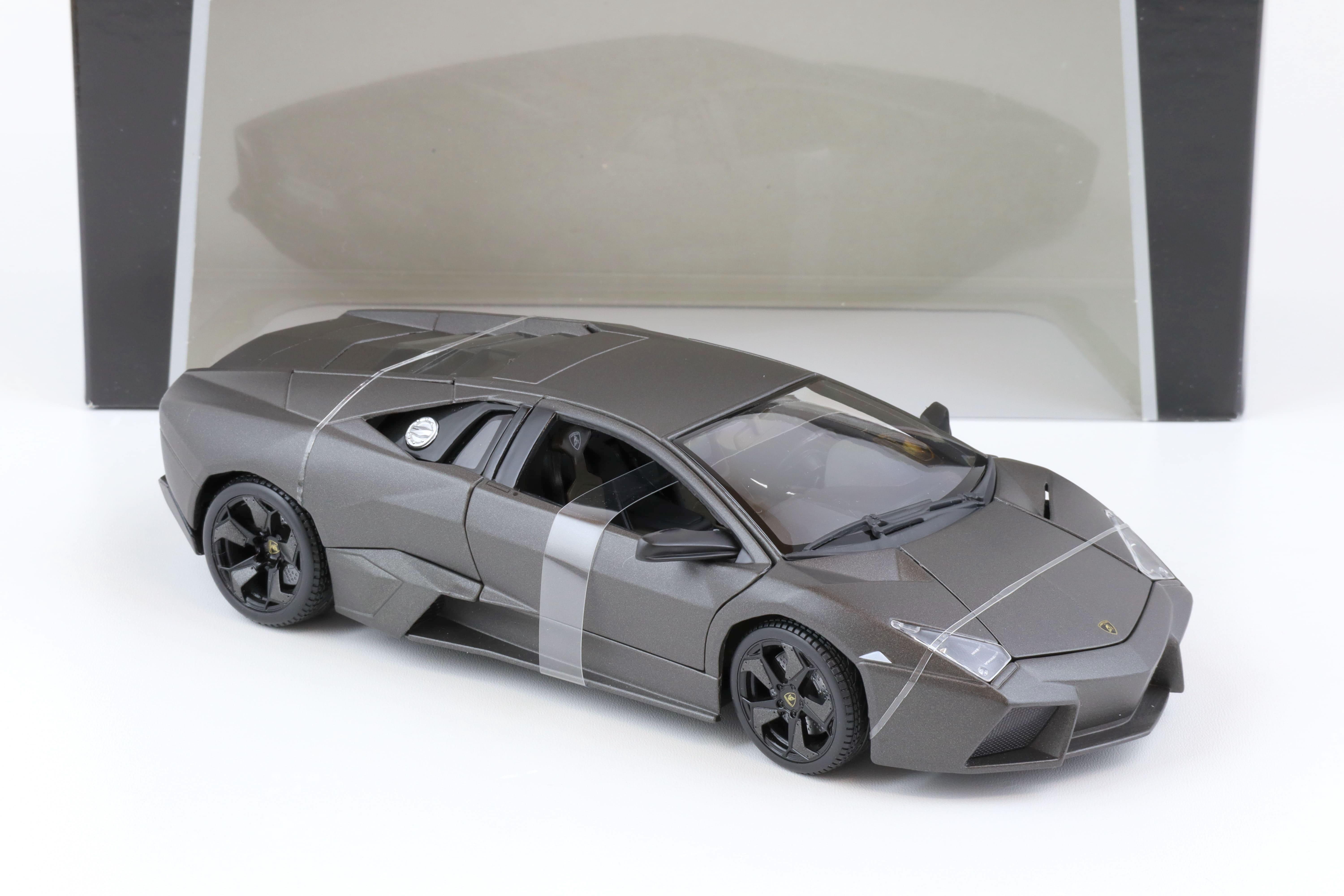 1:18 Bburago Lamborghini Reventon matt grey metallic