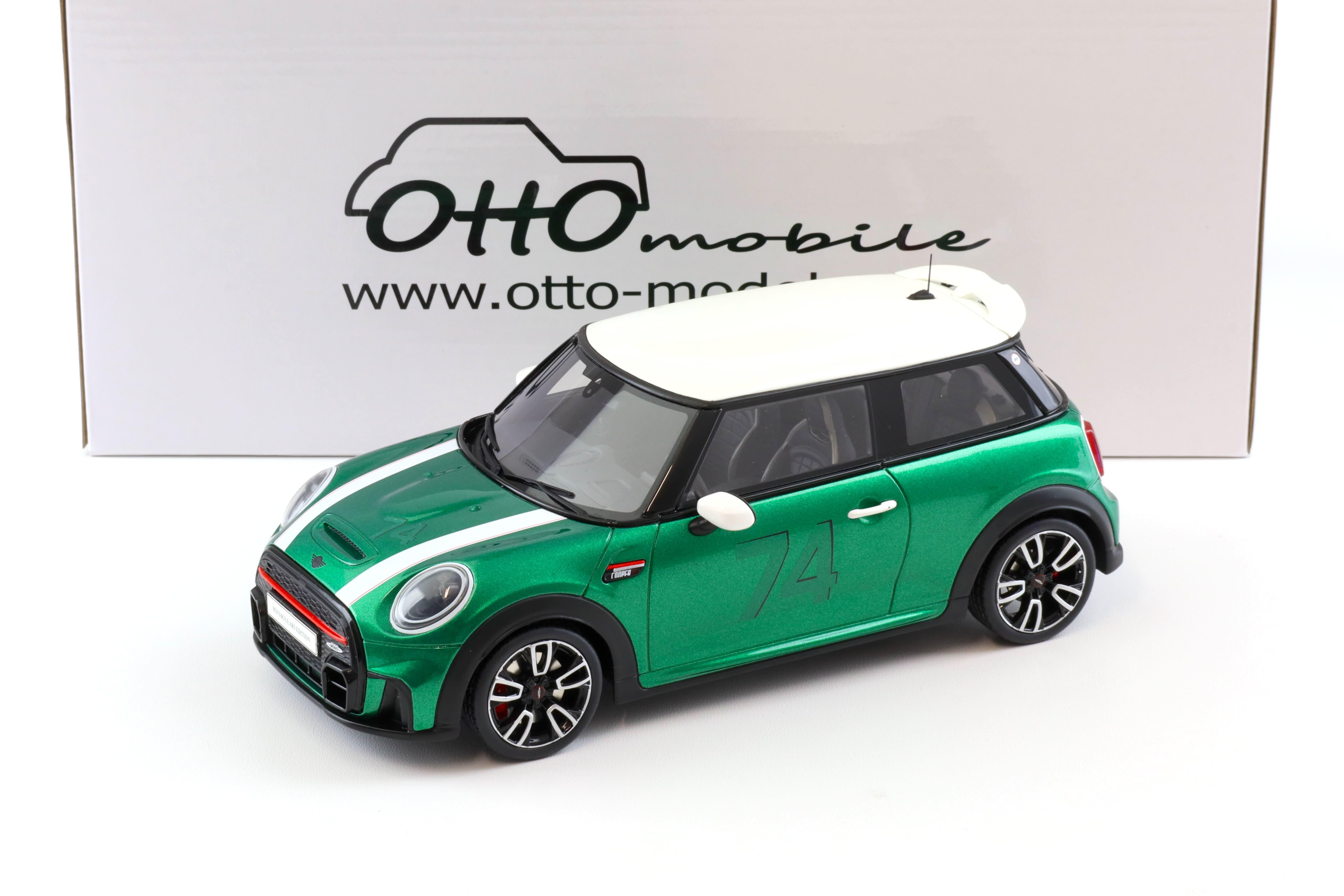 1:18 OTTO mobile OT1098 Mini Cooper S F56 JCW John Cooper Works 2021 green metallic