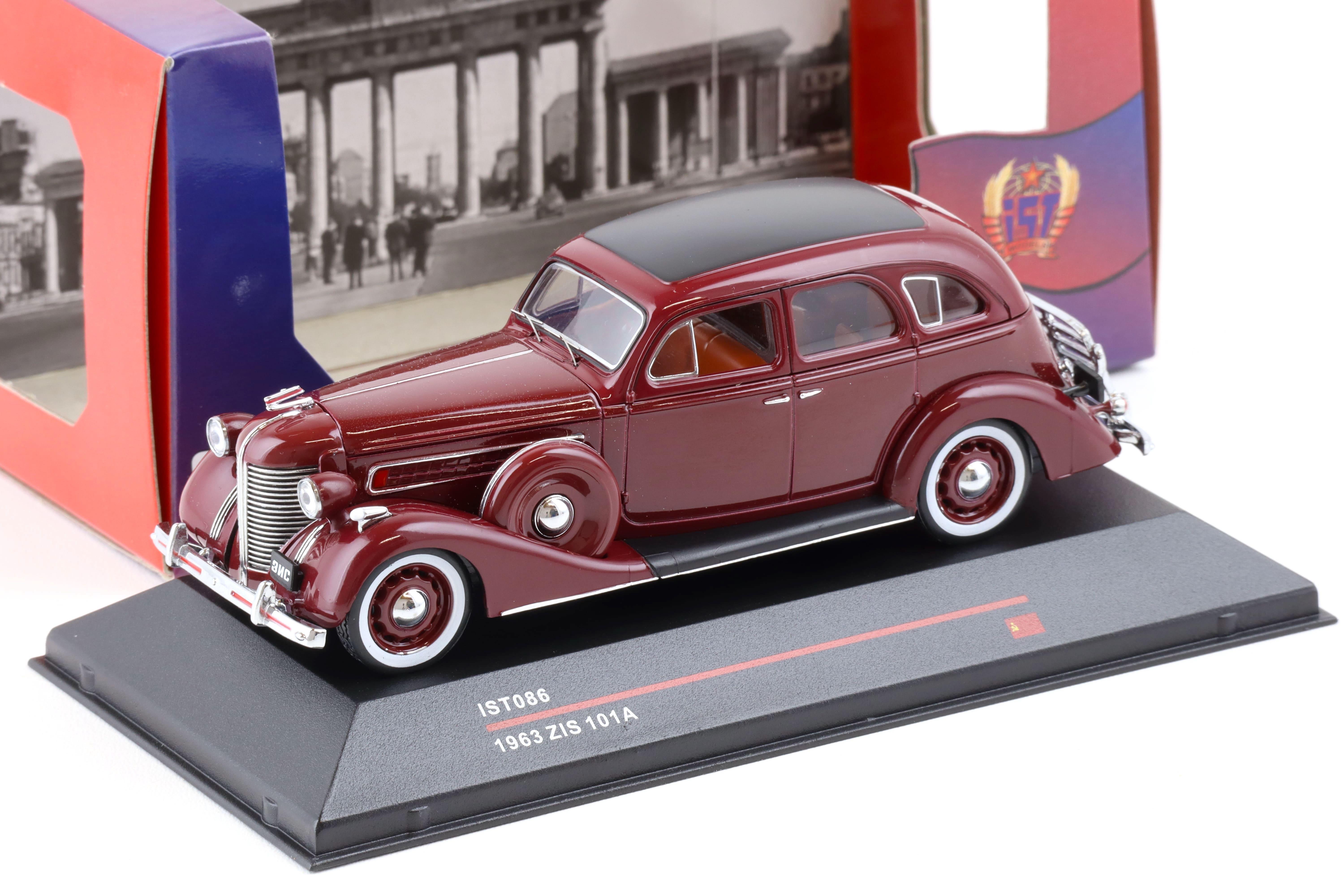 1:43 IST Models ZIS 101A Limousine 1936 dark red