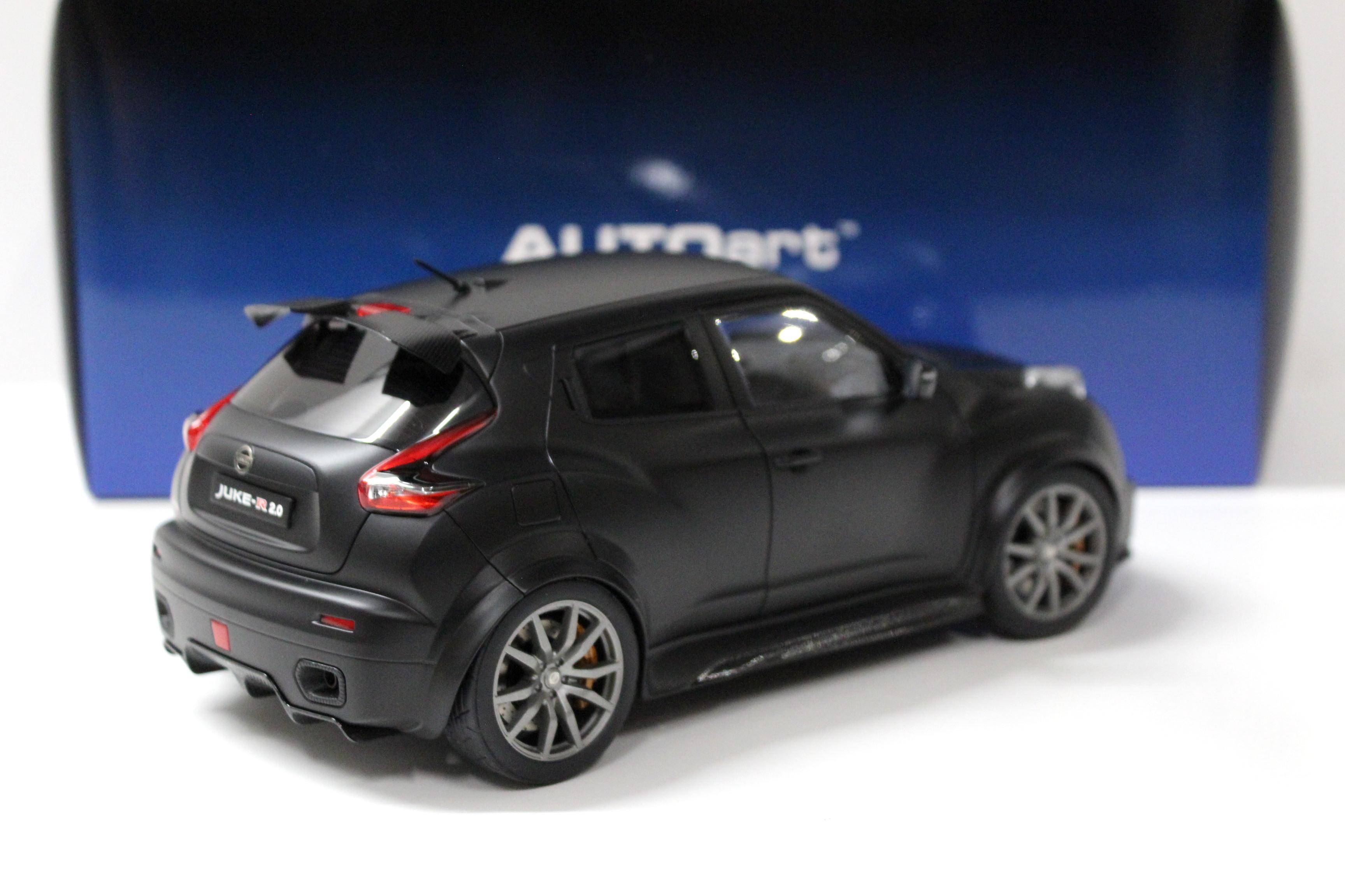 1:18 AUTOart Nissan Juke R 2.0 matt black 2016