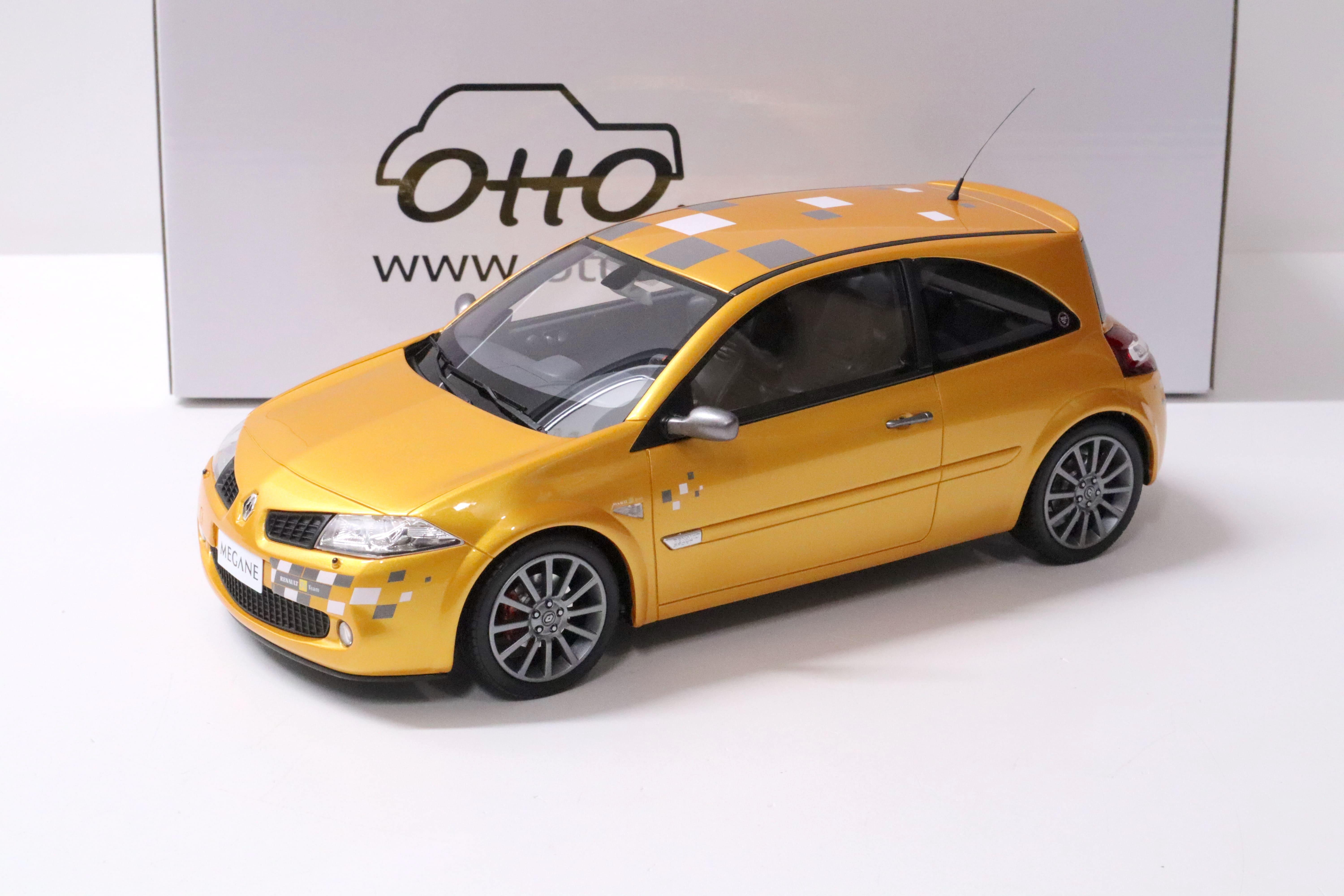 1:18 OTTO mobile OT914 Renault Megane RS Phase 2 Renault F1 Team Edition yellow