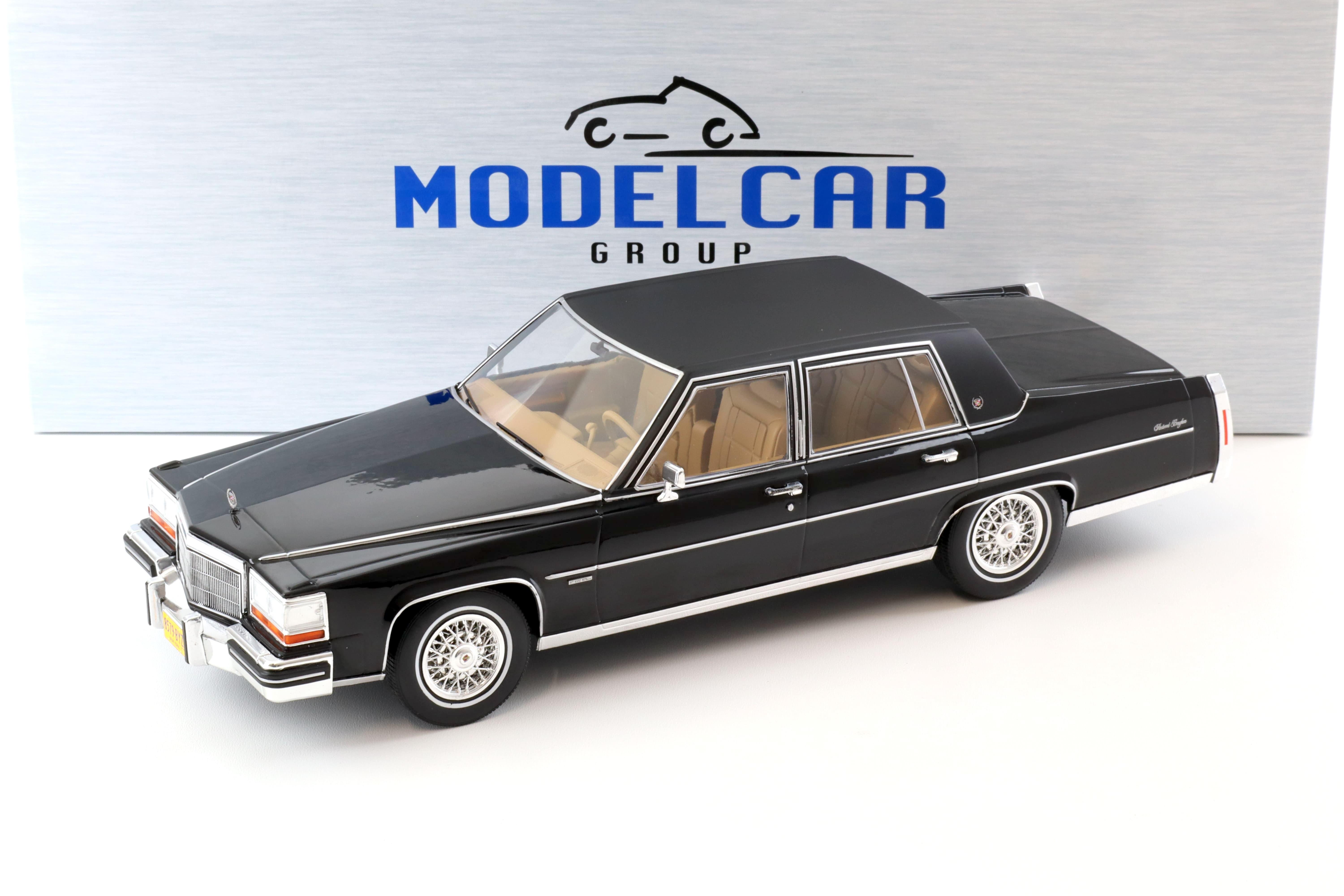 1:18 MCG 1982 Cadillac Fleetwood Brougham black