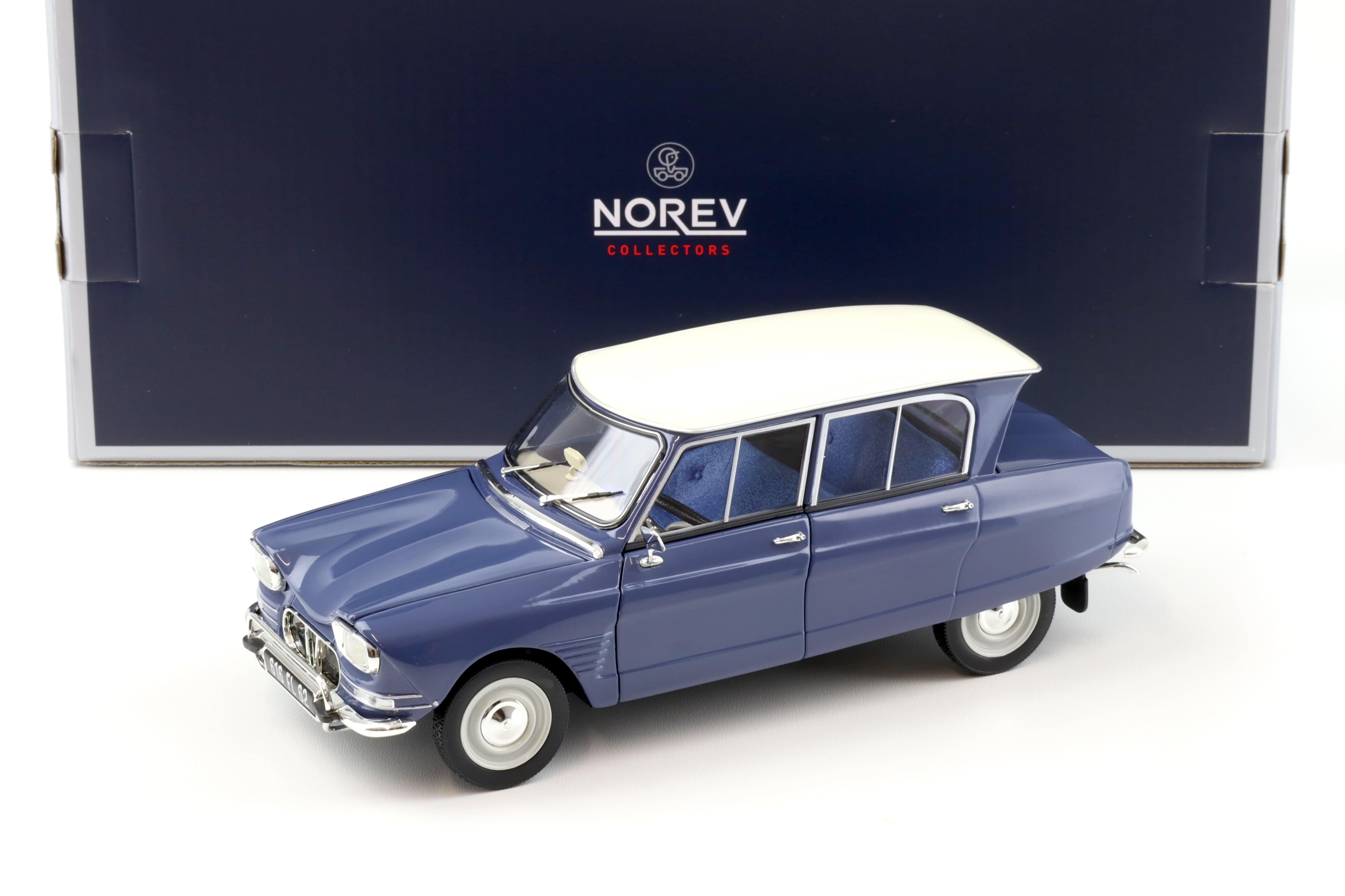 1:18 Norev Citroen Ami 6 - 1965 Ardoise blue 181537