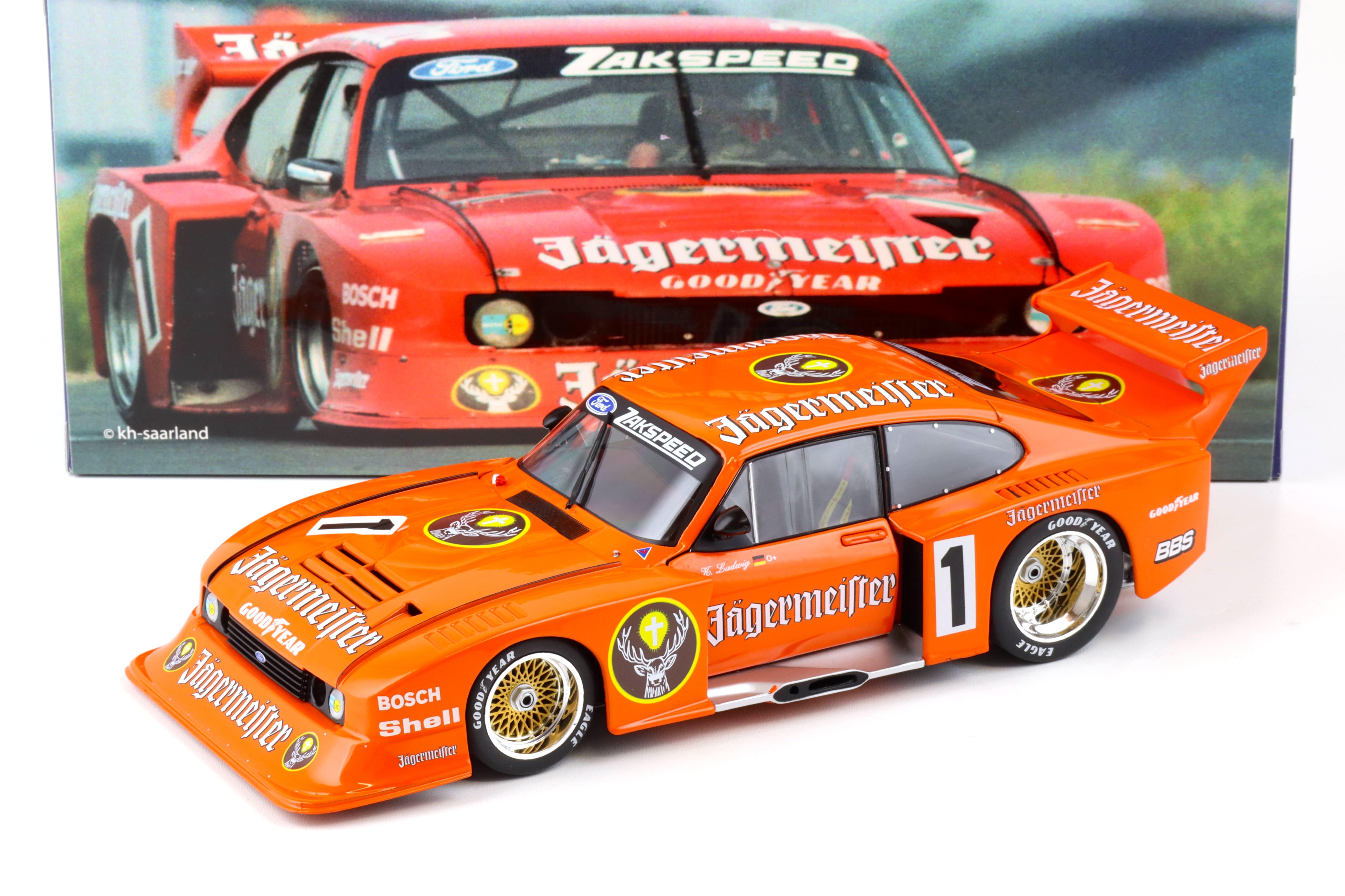 1:18 WERK83 Ford Capri Turbo Gr.5 DRM 1982 Ludwig JÄGERMEISTER #1