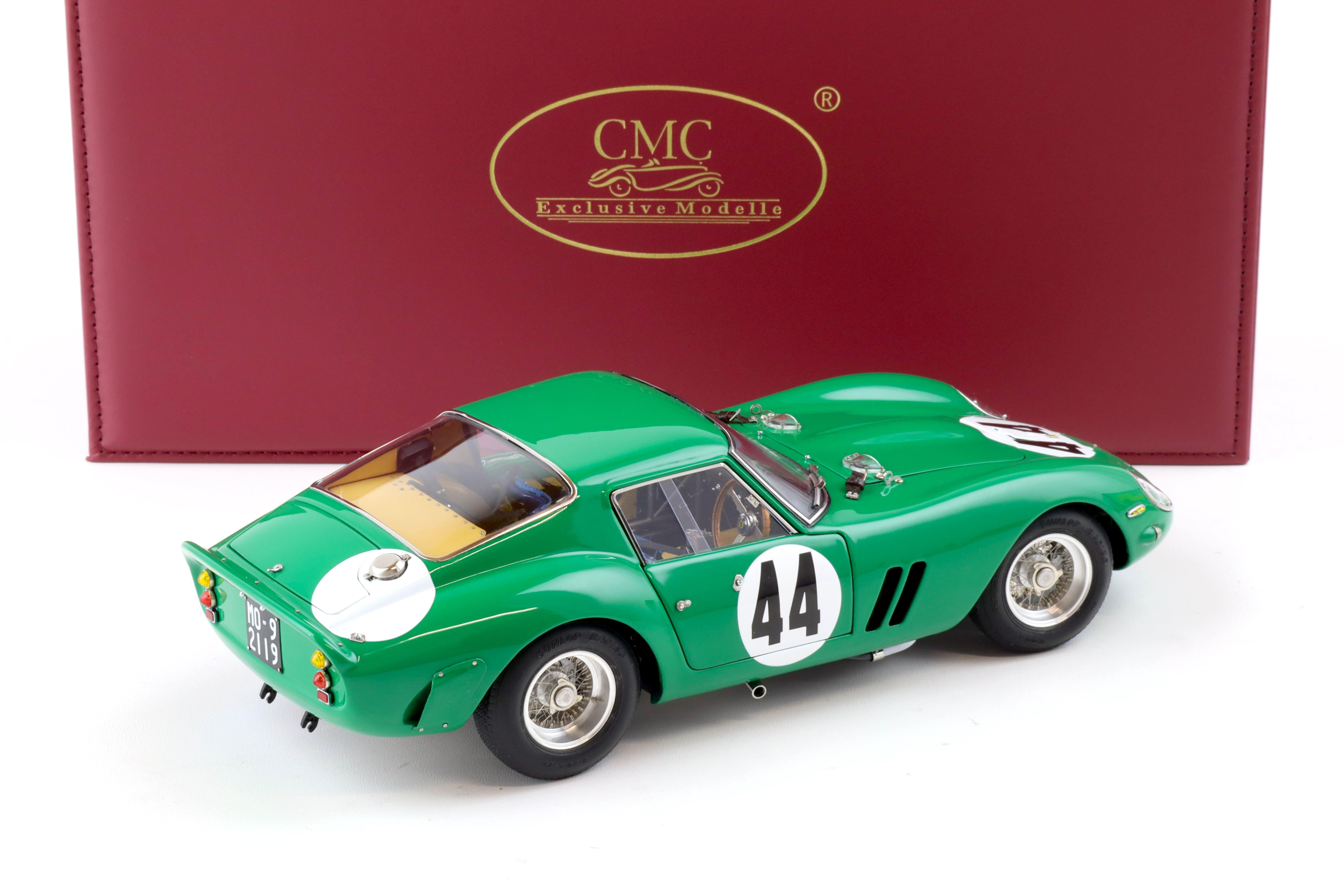 1:18 CMC Ferrari 250 GTO Silverstone 1963 David Piper #44 green M-248