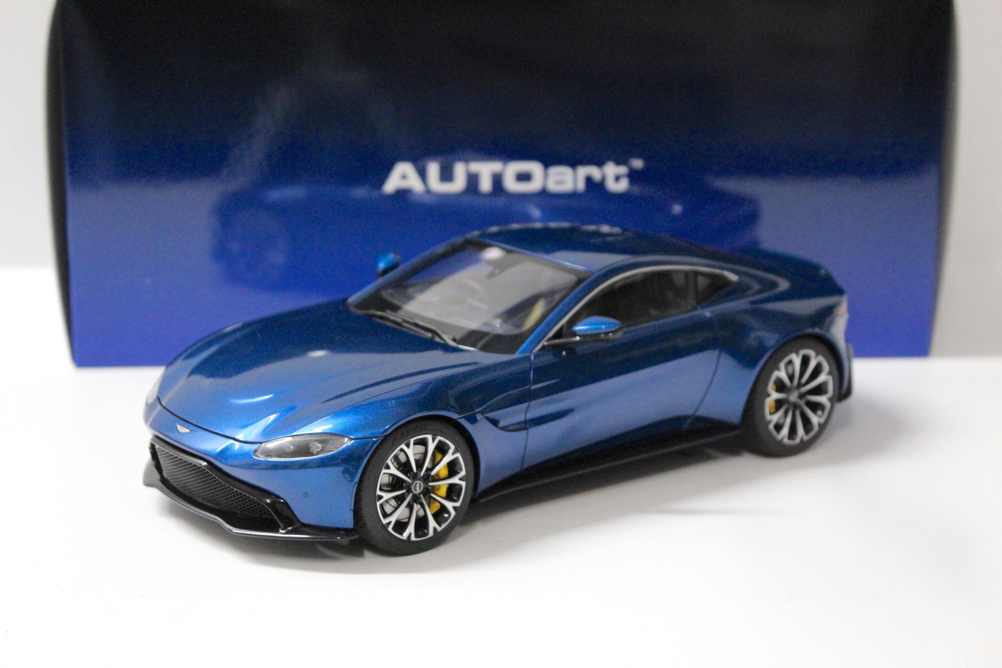 1:18 AUTOart Aston Martin Vantage 2019 Zaffre blue