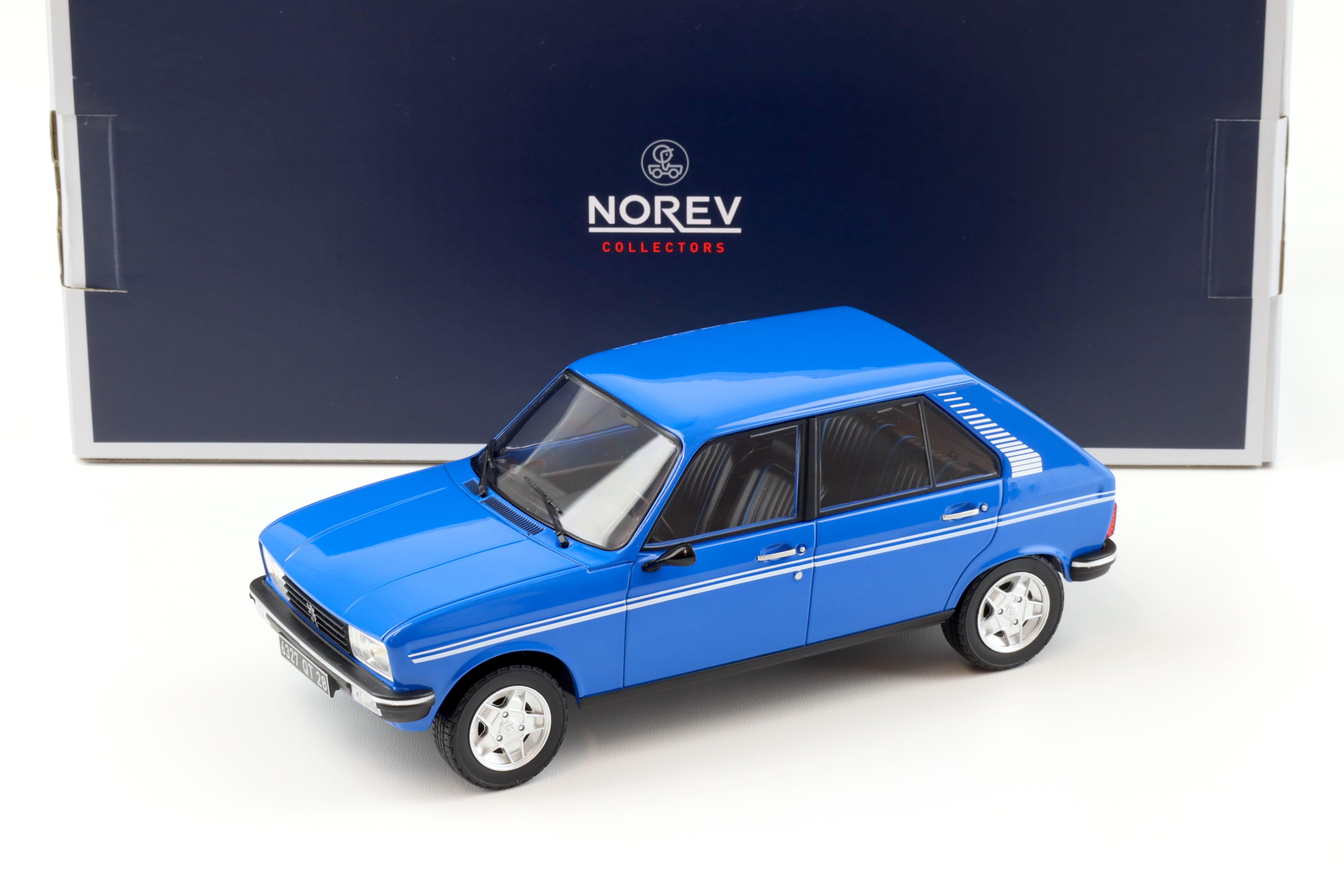 1:18 Norev Peugeot 104 S 1981 Ibis blue