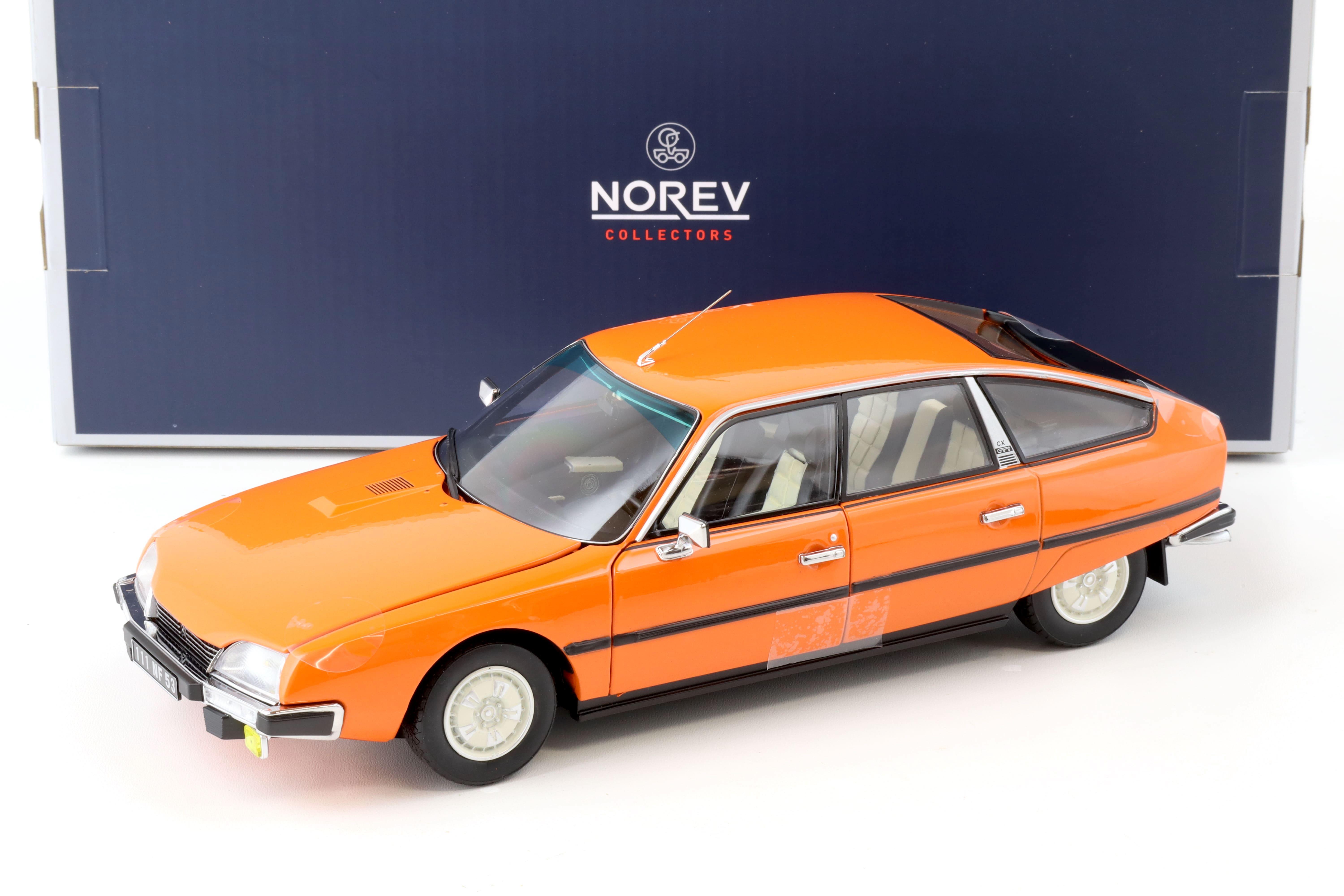 1:18 Norev 1977 Citroen CX 2400 GTI mandarine orange