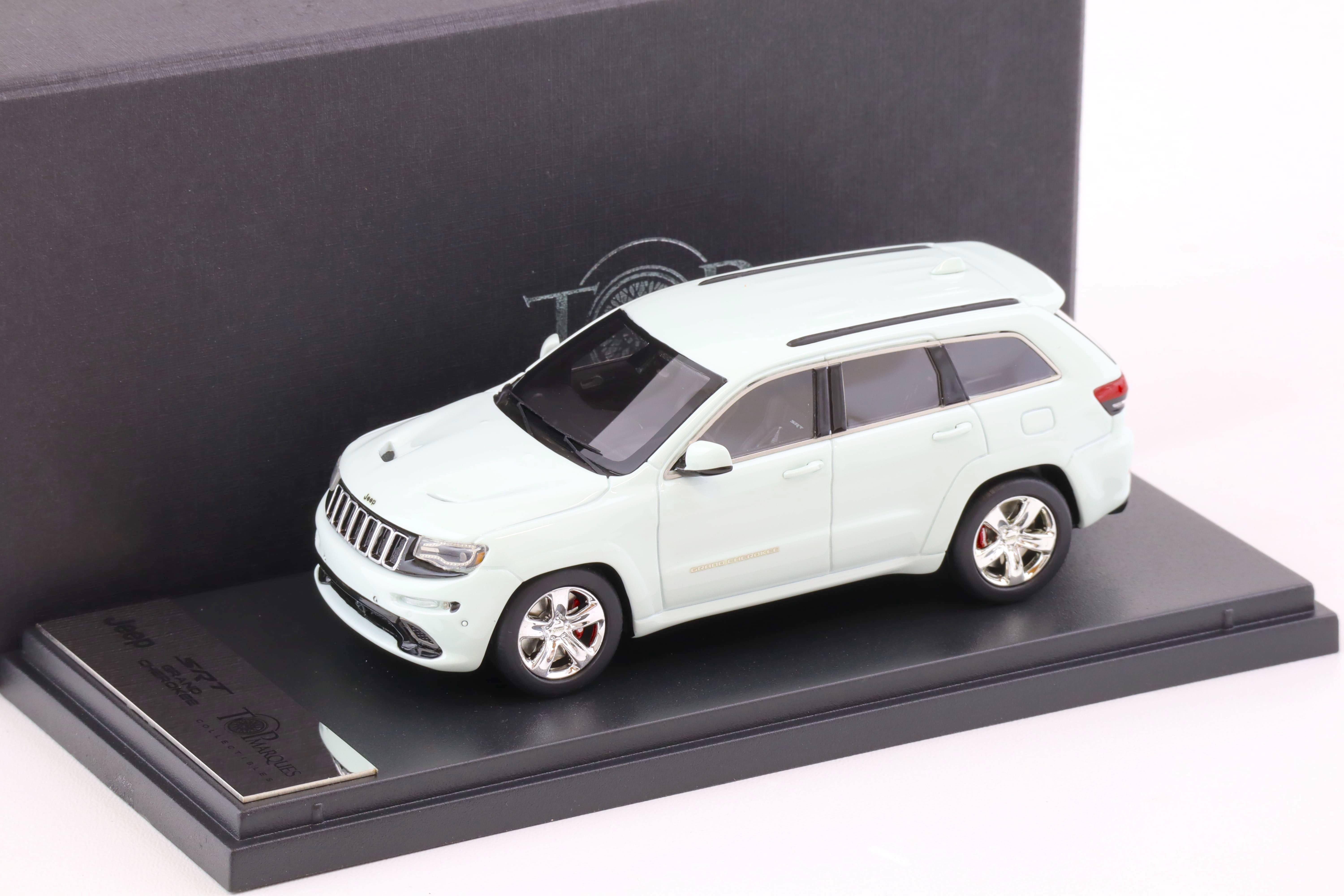 1:43 Top Marques BBR Jeep Grand Cherokee SRT8 Bright white TOP4301BLHD
