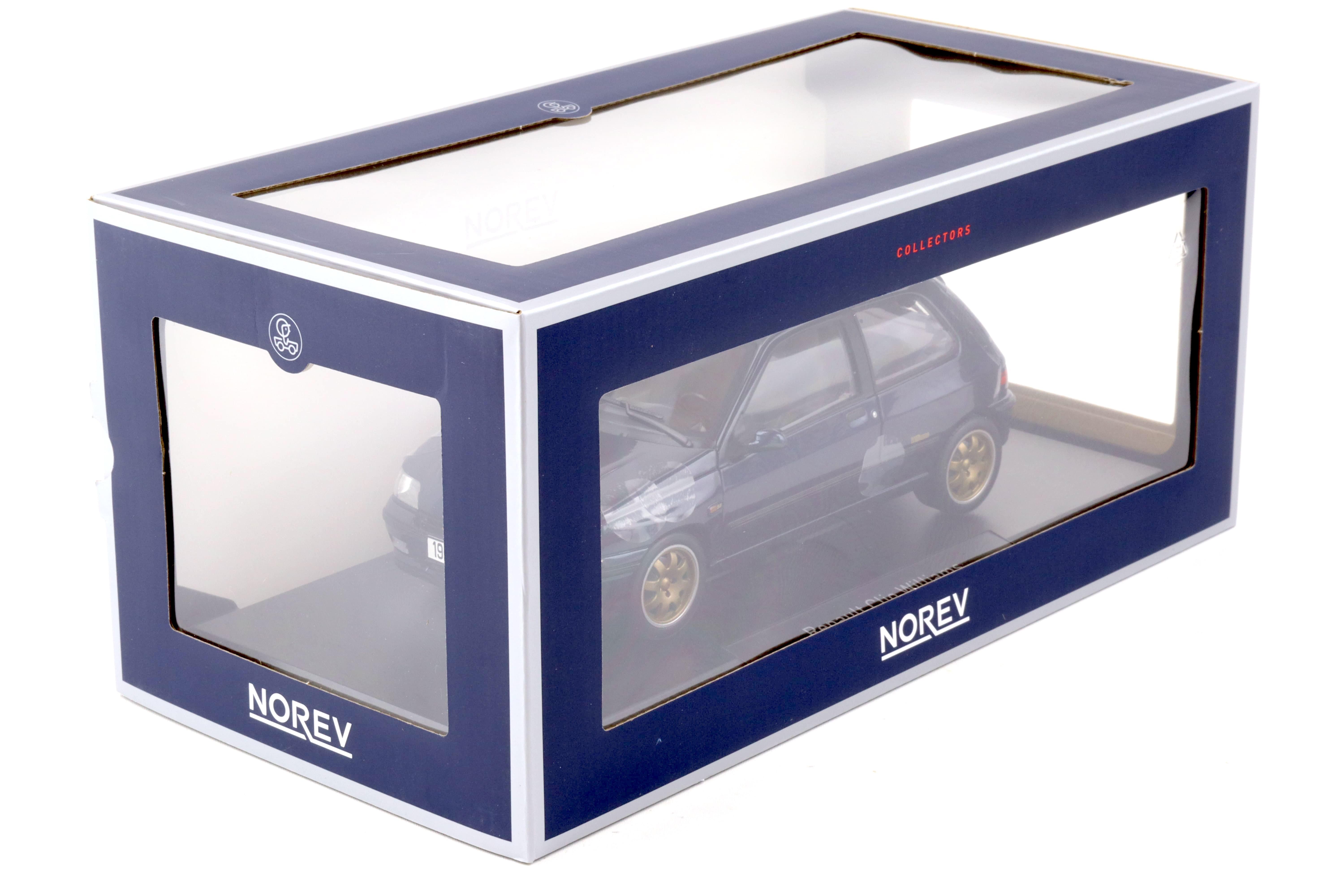 1:18 Norev Renault Clio Williams 1993 blue metallic 185230