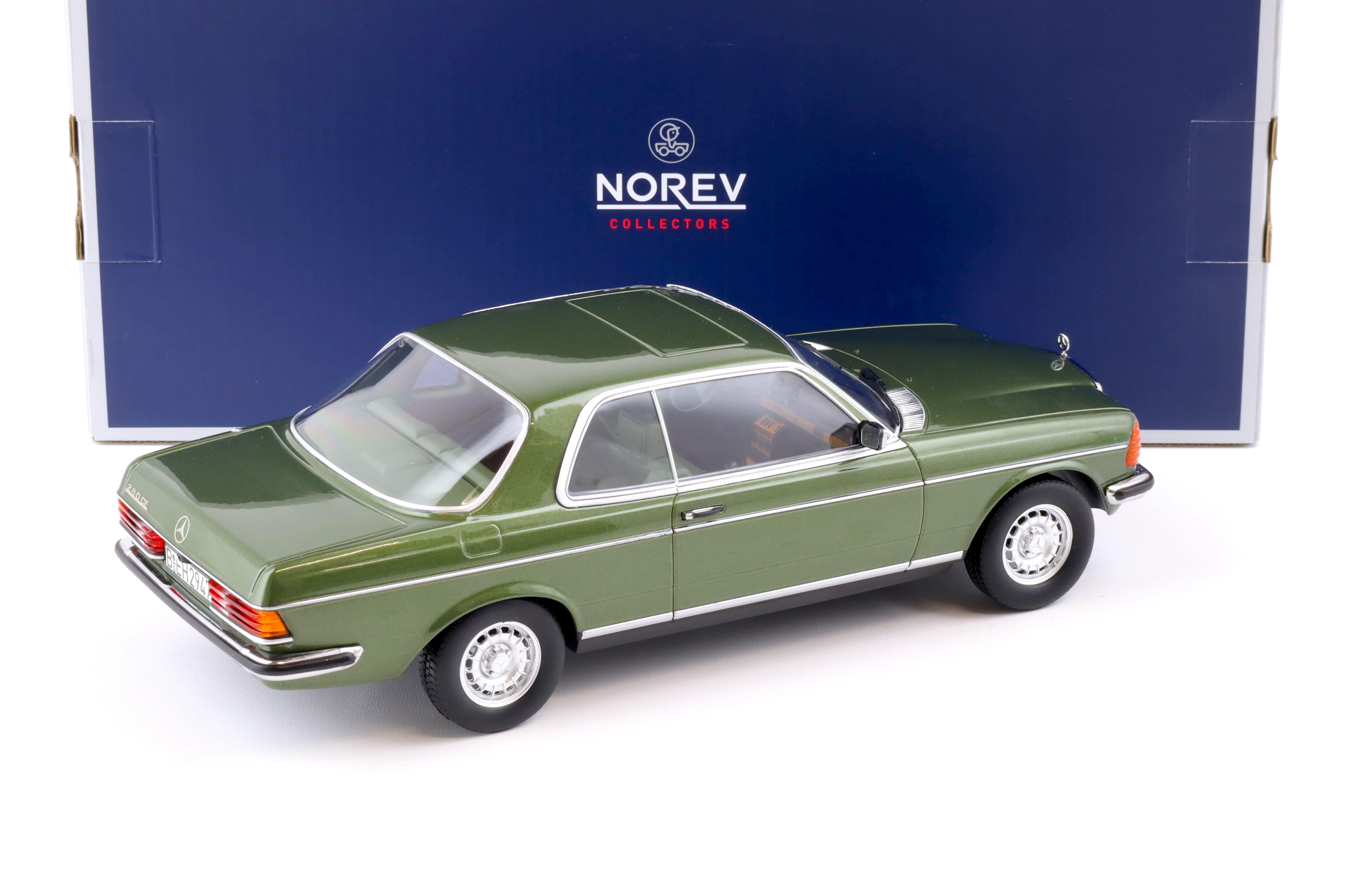 1:18 Norev Mercedes 280 CE Coupe 1980 green metallic 