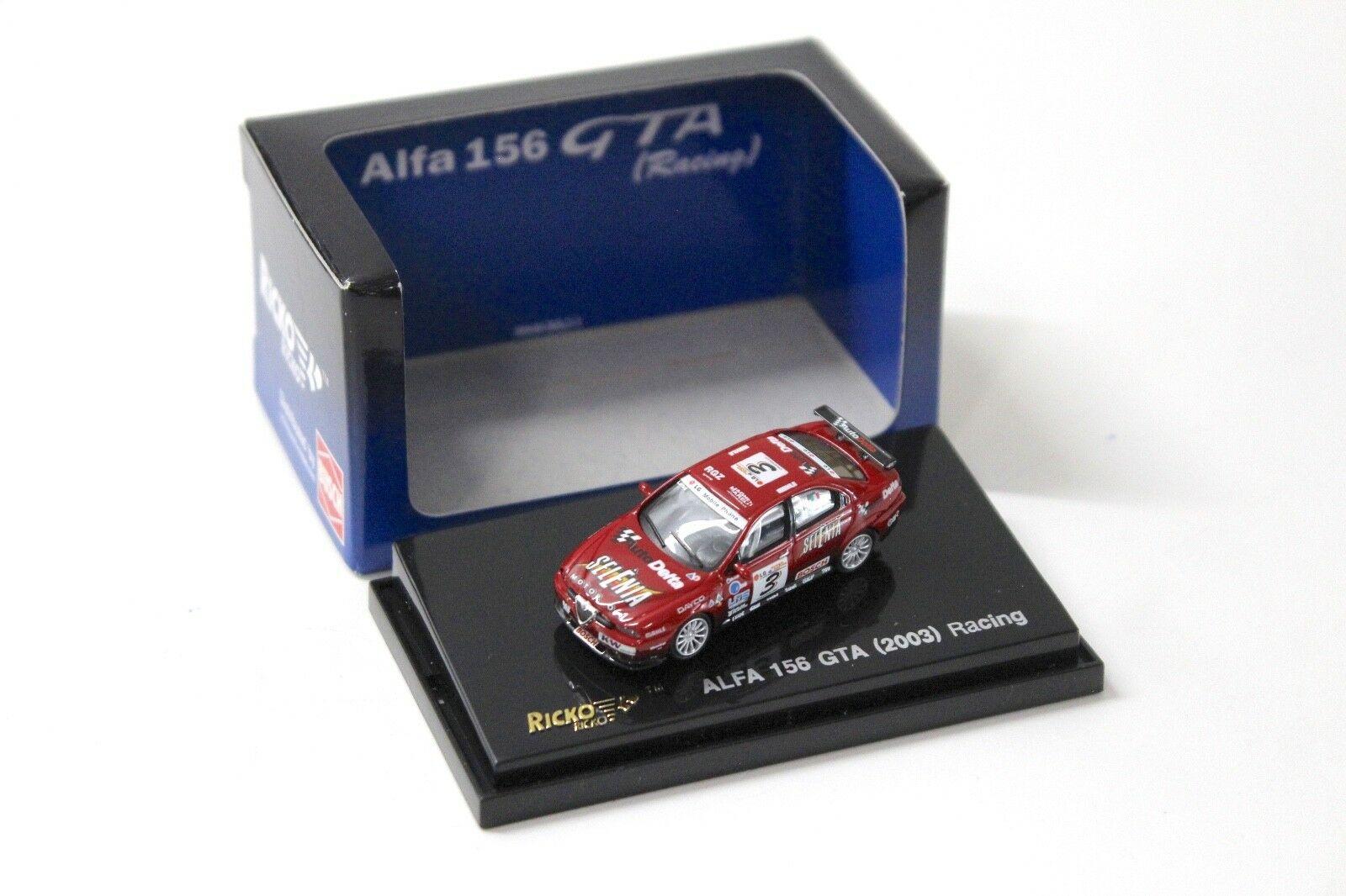 1:87 Ricko Alfa 156 GTA Racing red 2003