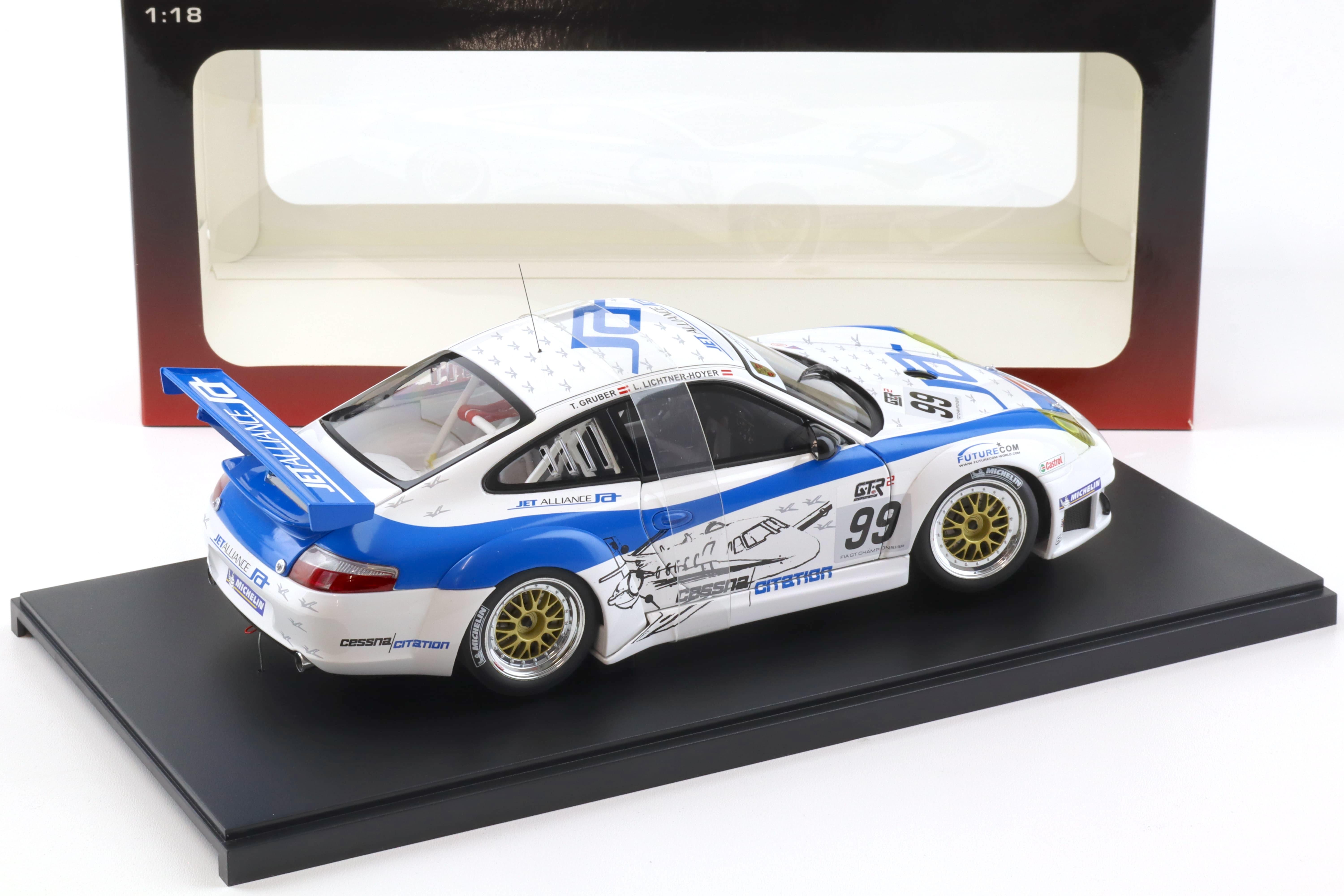 1:18 AUTOart Porsche 911 (996) GT3 RSR FIA GT Mugello 2006 #99 Gruber 80672