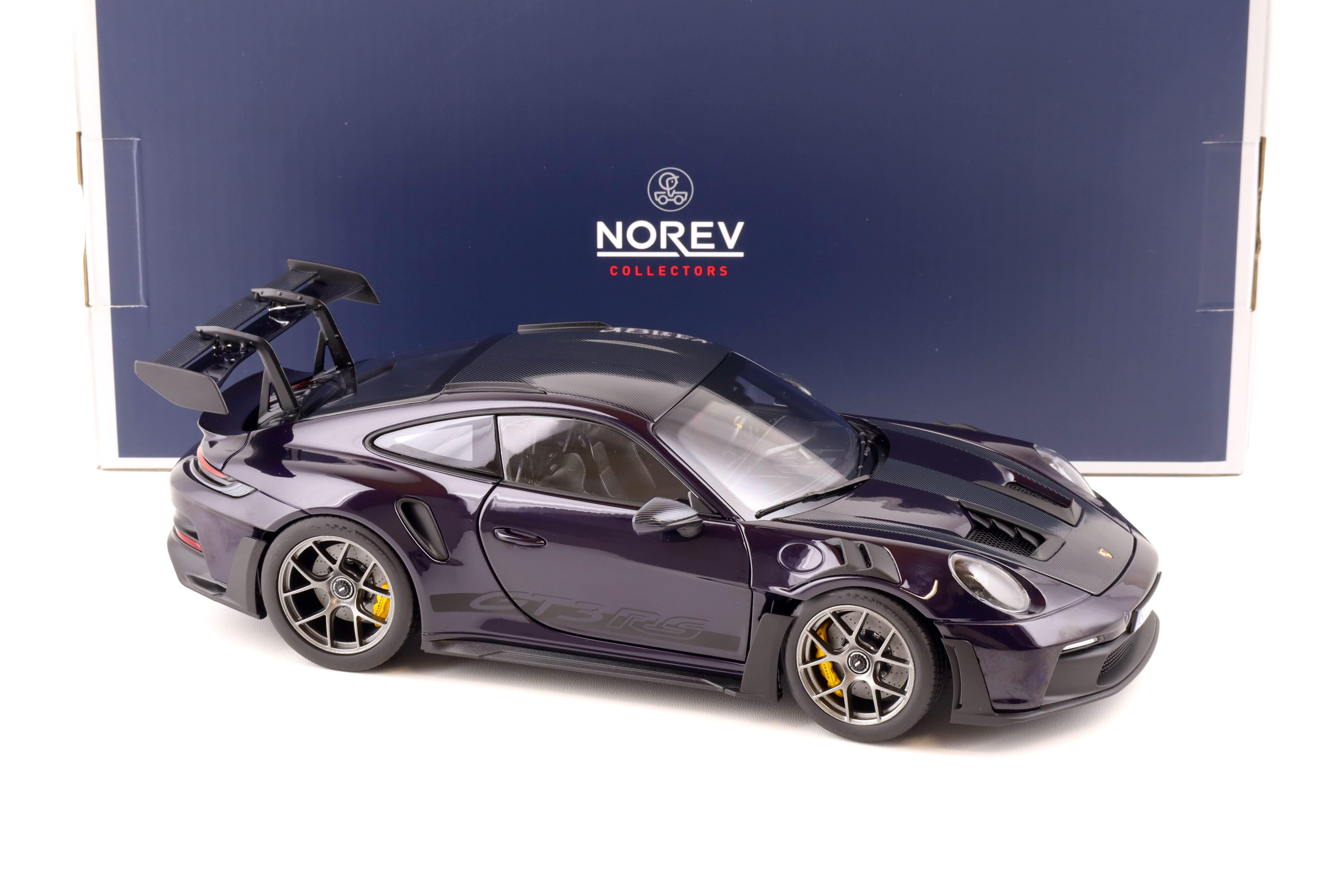 1:18 Norev Porsche 911 (992) GT3 RS Weissach Package 2022 PTS viola metallic - Limited 504 pcs.