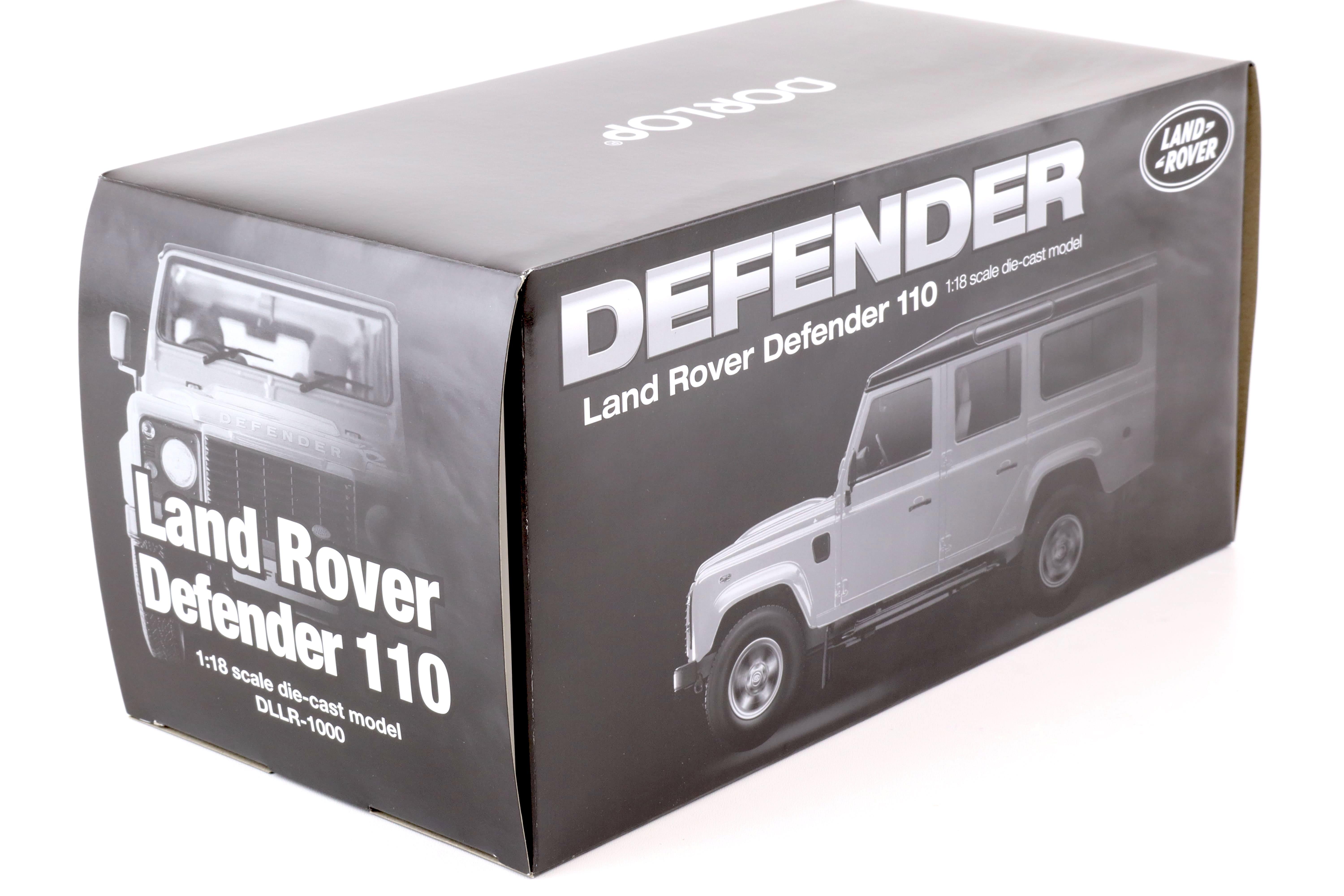 1:18 Dorlop Century Land Rover Defender 110 LHD grey