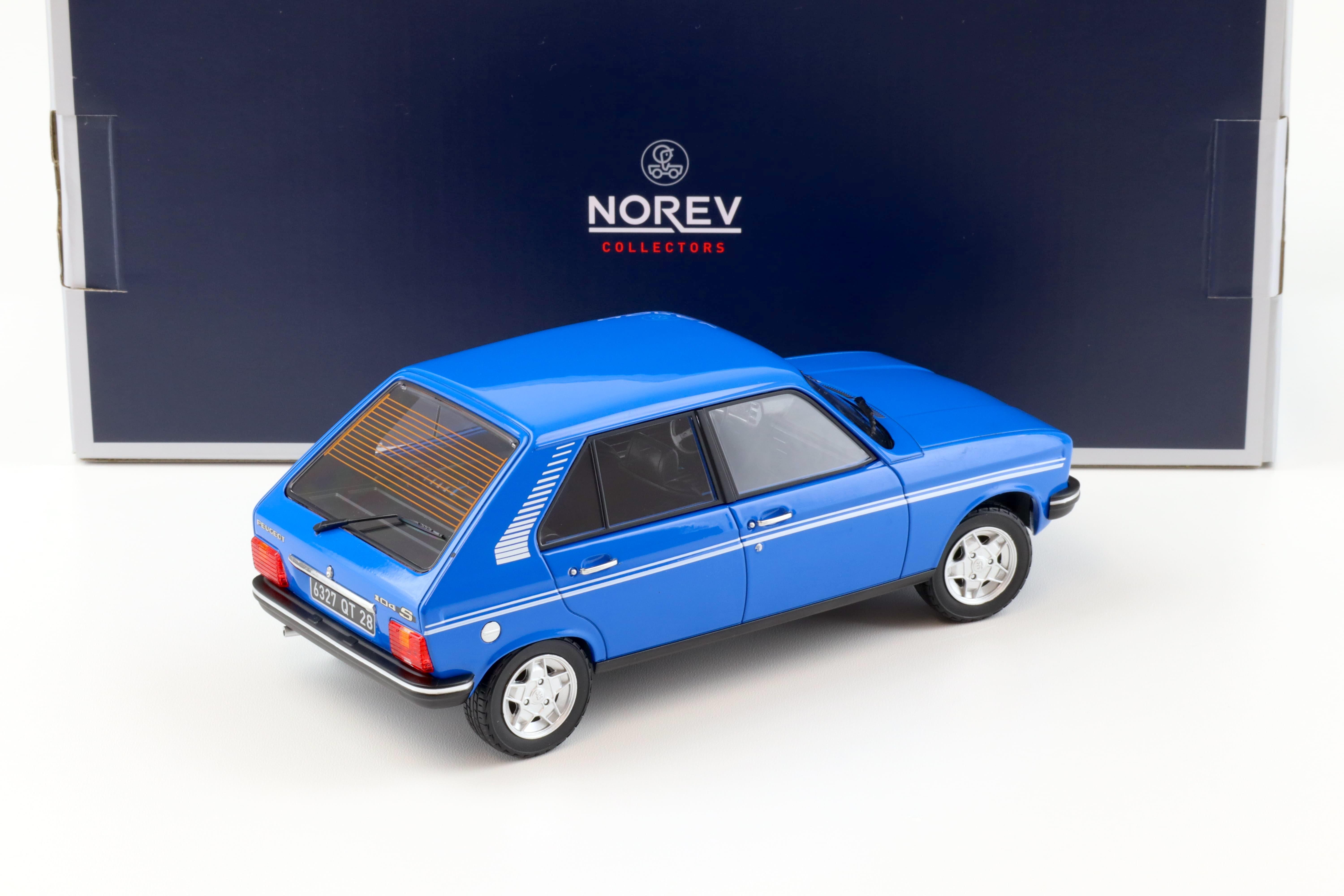 1:18 Norev Peugeot 104 S 1981 Ibis blue